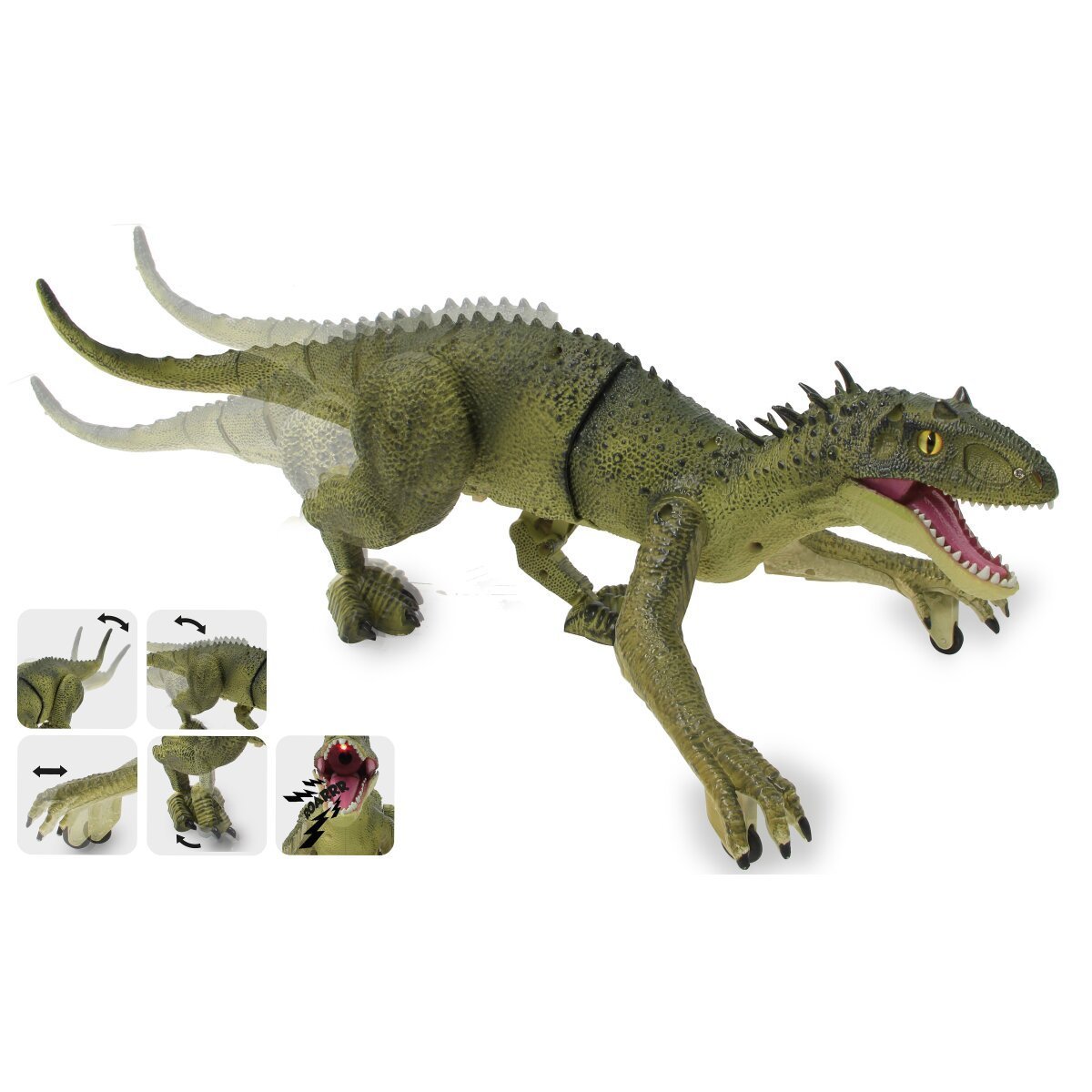 JAMARA Dinosaurier Exoraptor Li-Ion 3,7V 2,4GHz grün ab 6 Jahren