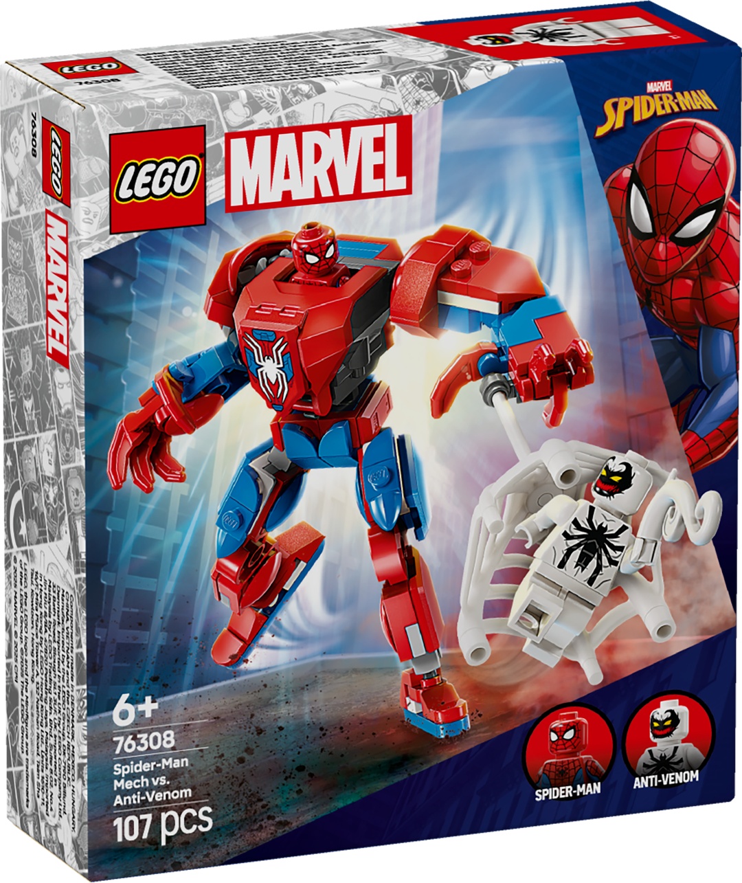 LEGO® MARVEL Super Heroes™ 76308 Spider-Man Mech vs. Anti-Venom