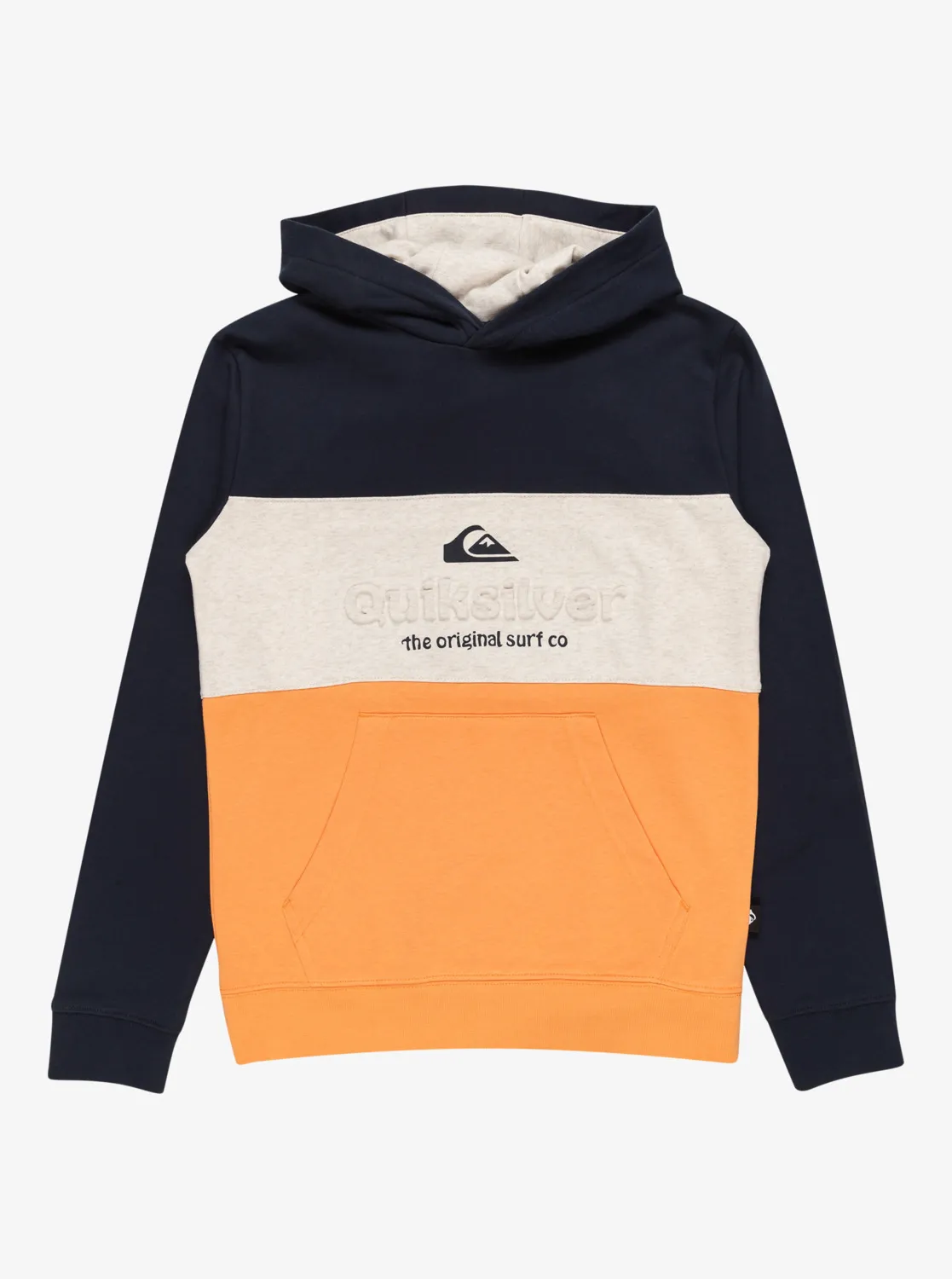 Quiksilver, Emboss, Block, Kapuzenpulli, für, Jungen, 8-16, Dunkelblau