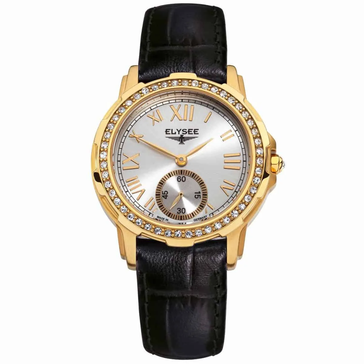 ELYSEE 22004 Unisex Armbanduhr Edelstahlgehse mit Lederarmband ELYSEE 22004 Unisex Armbanduhr Edelstahlgehse mit Lederarmband