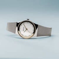 Bering 12927-010 Damenuhr, Milanaise, Silber