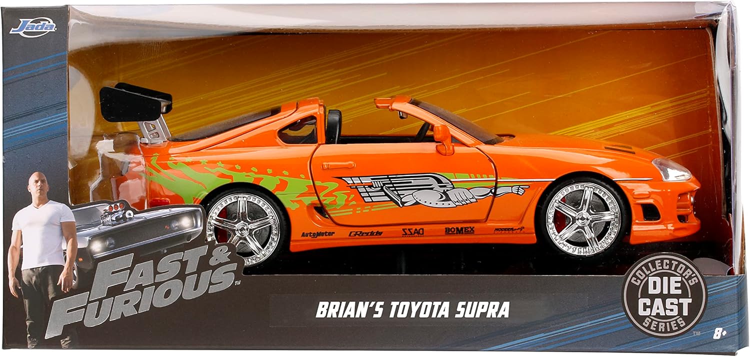 Jada 253203005 Fast & Furious 1995 Toyota Supra 1:24 Jada 253203005 Fast & Furious 1995 Toyota Supra 1:24