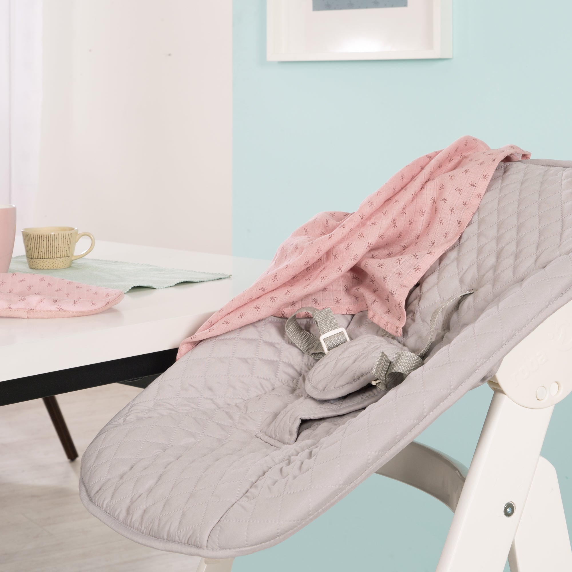 Roba 75063WEV230 Treppenhochstuhl, Set 2in1 grau weiß - Produktbild 13