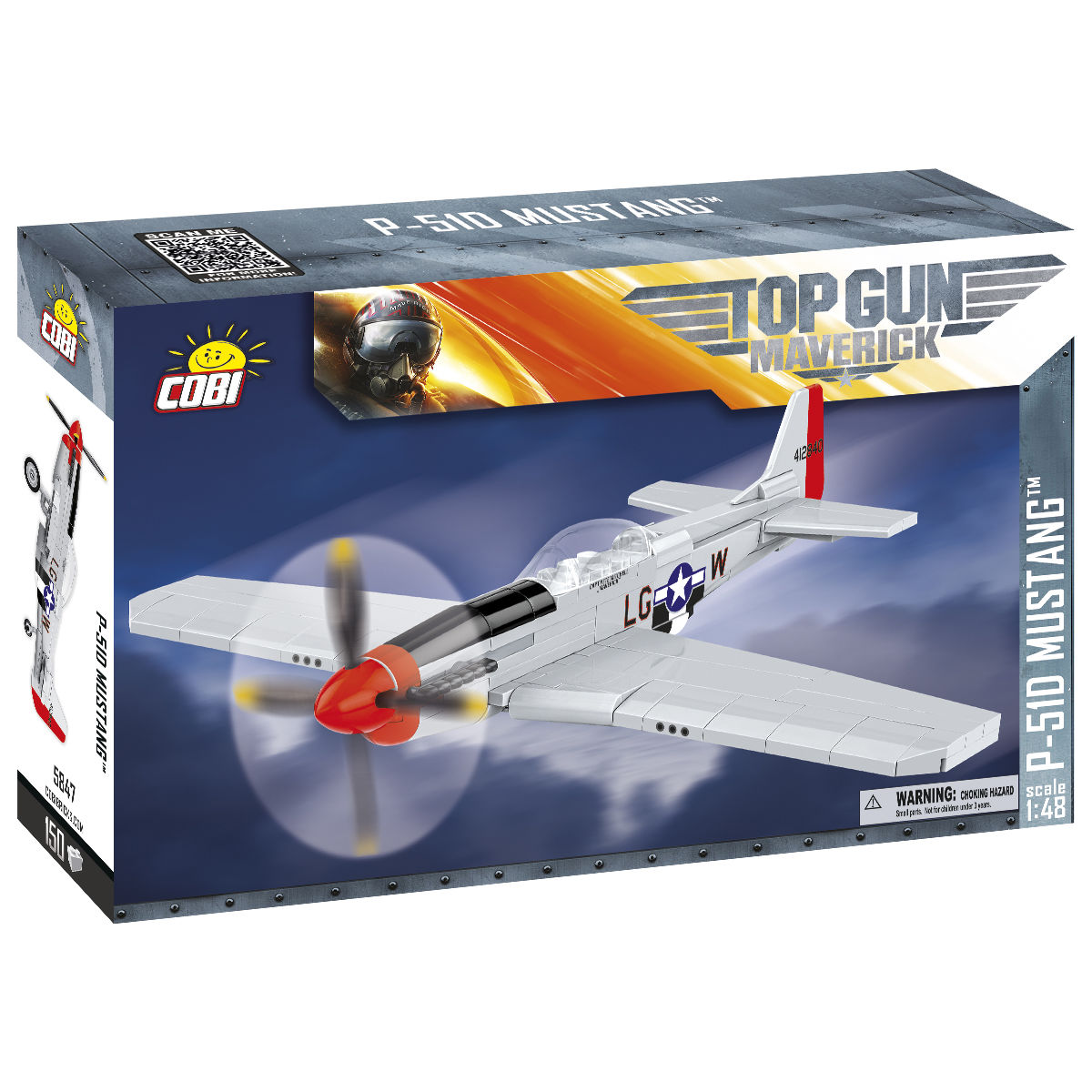 COBI 5847 - P-51D Mustang™ TOP GUN SCALE 1:48 COBI 5847 - P-51D Mustang™ TOP GUN SCALE 1:48