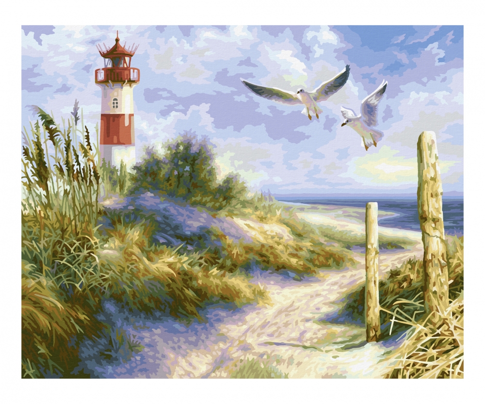 Schipper MNZ - Dünenlandschaft mit Leuchtturm Schipper MNZ - Dünenlandschaft mit Leuchtturm