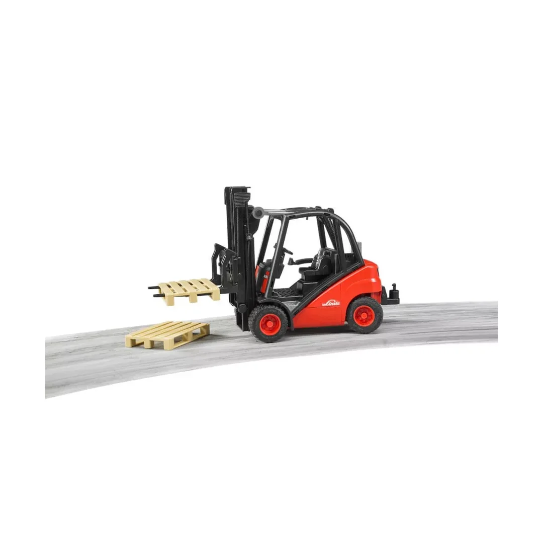 Bruder 02511 Linde Gabelstapler H30D mit 2 Paletten Bruder 02511 Linde Gabelstapler H30D mit 2 Paletten