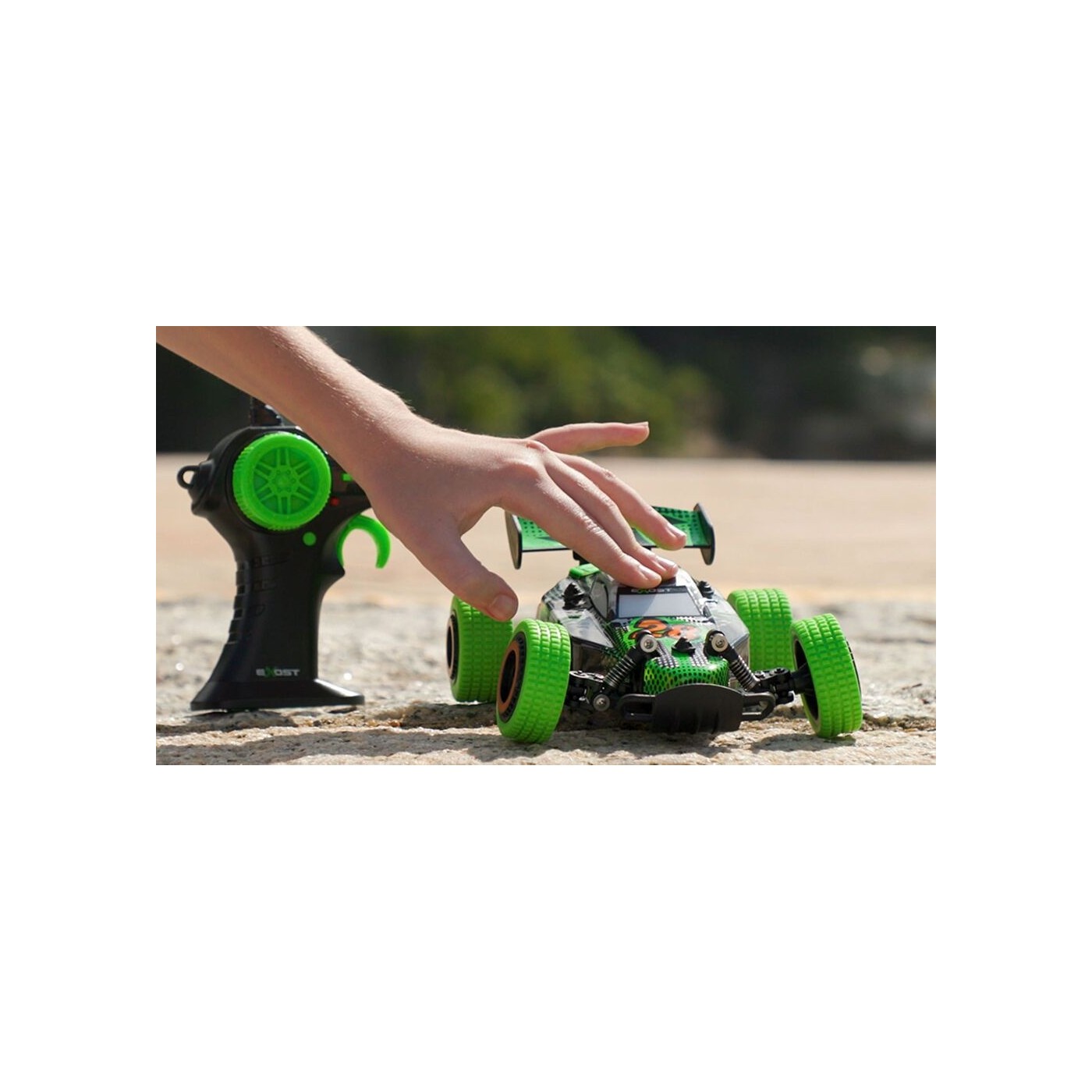 Buggy RC Dust Storm 1:18 Gras, Pflanze, Rad, Buggy, Auto