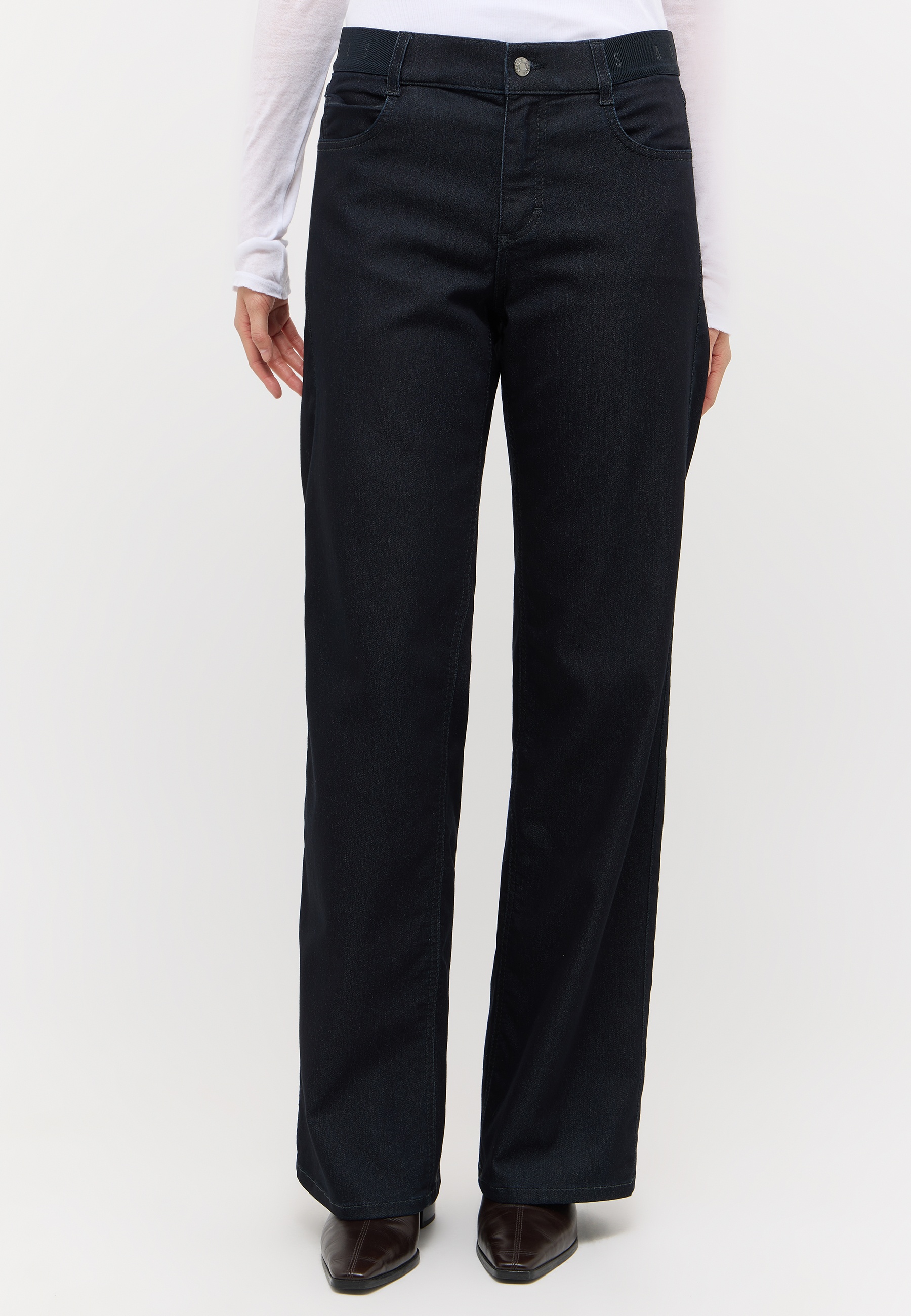 ANGELS 379258930 Damen Jeans Liz Sporty Wide Leg - Blau - 1