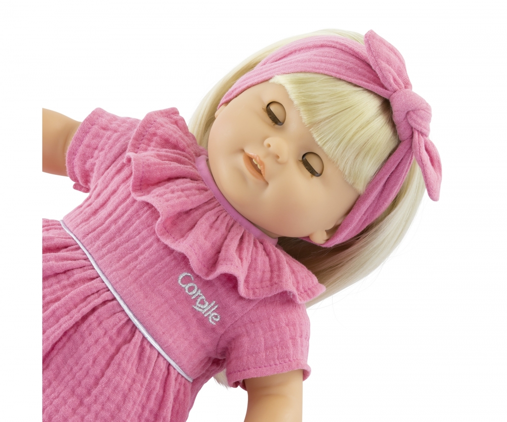 Corolle Jade. blond Puppe, Spielzeug, Gesicht, Kopf, Person