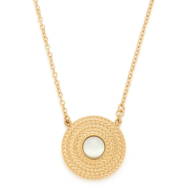 Leonardo_22864_Halskette_Theresia Leonardo_22864_Halskette_Theresia, Zubehor, Halskette, Gold, Anhänger, Medaillon