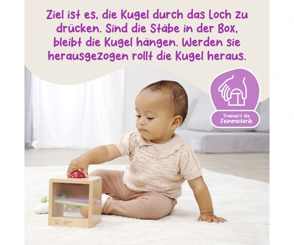 Eichhorn EH Montessori Box mit Kugeln