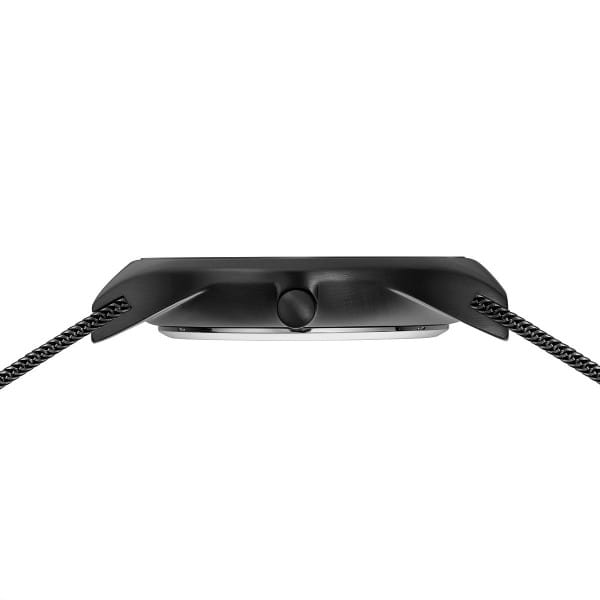 Bering 14440-227 Herrenuhr, Milanaise/Solar, Schwarz