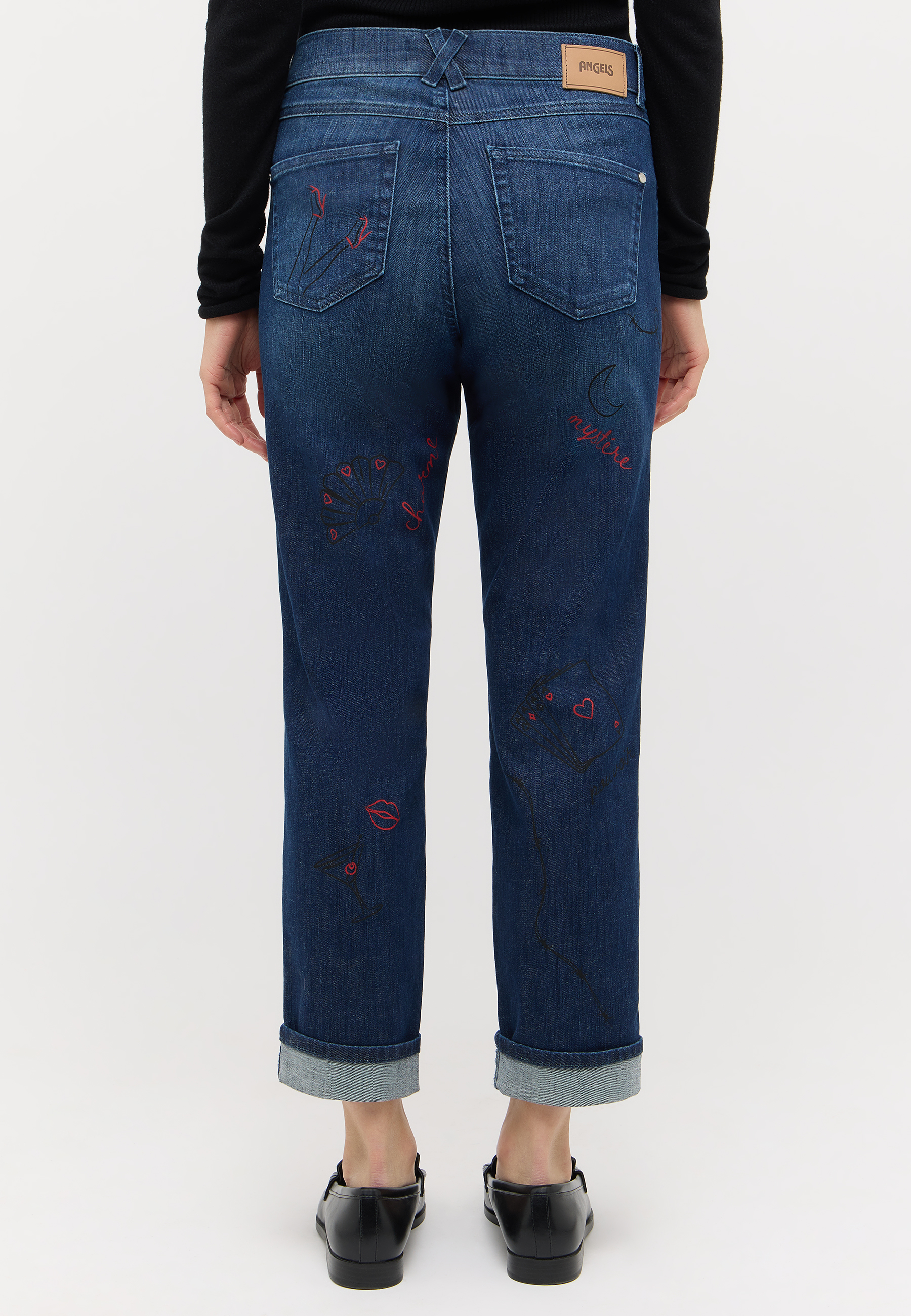 ANGELS 350812730 Damen Jeans Darleen Muse 7/8 Straight Fit - Blau - 5 ANGELS 350812730 Damen Jeans Darleen Muse 7/8 Straight Fit - Blau - 5