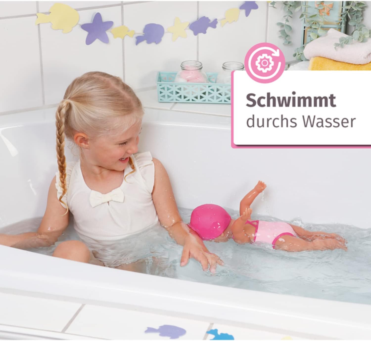BABY born® Schwimmende Lissi 30cm