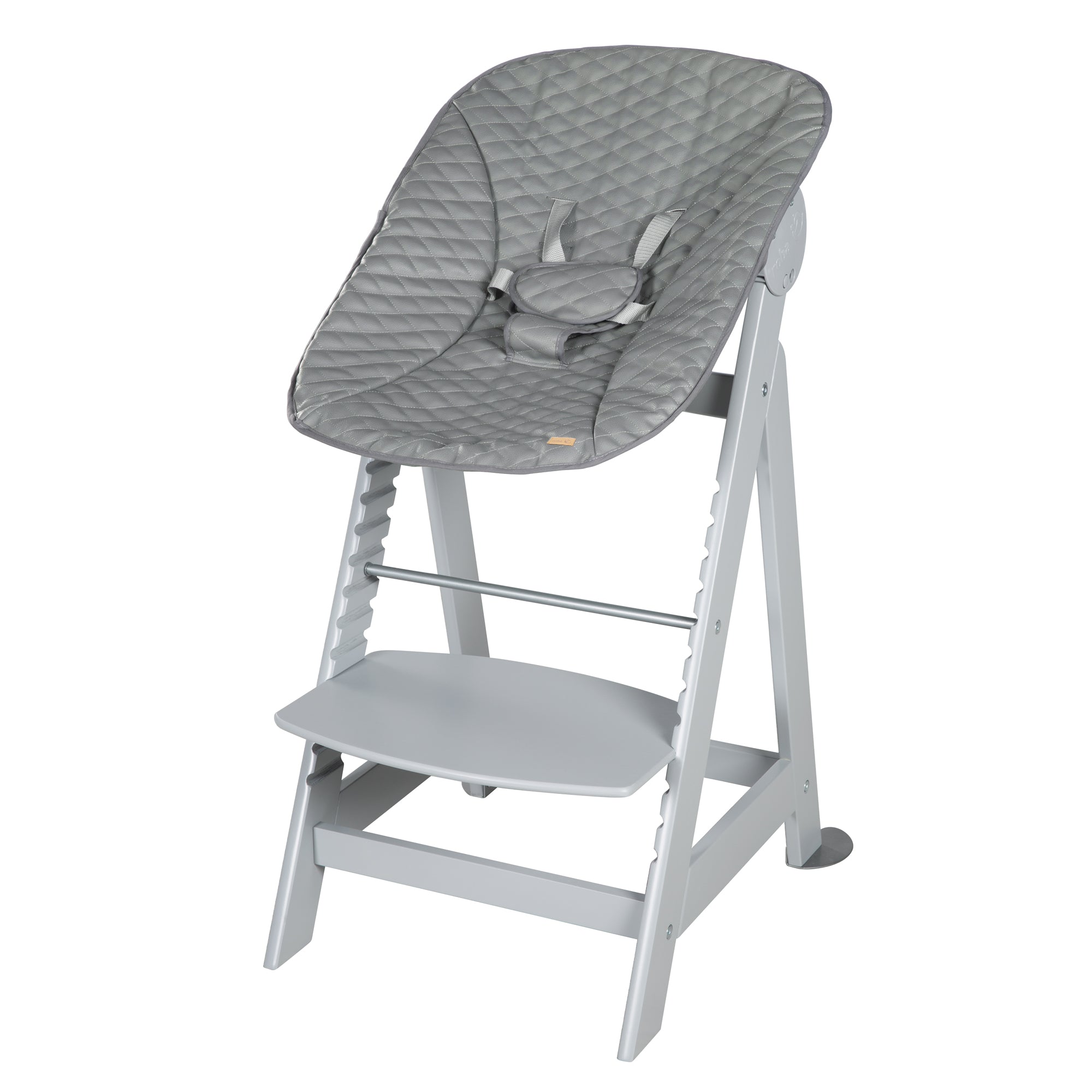 Roba 75063TPL246 Treppenhochstuhl, Set 2in1 Stone taupe - Bild 3 Roba 75063TPL246 Treppenhochstuhl, Set 2in1 Stone taupe - Produktbild 3