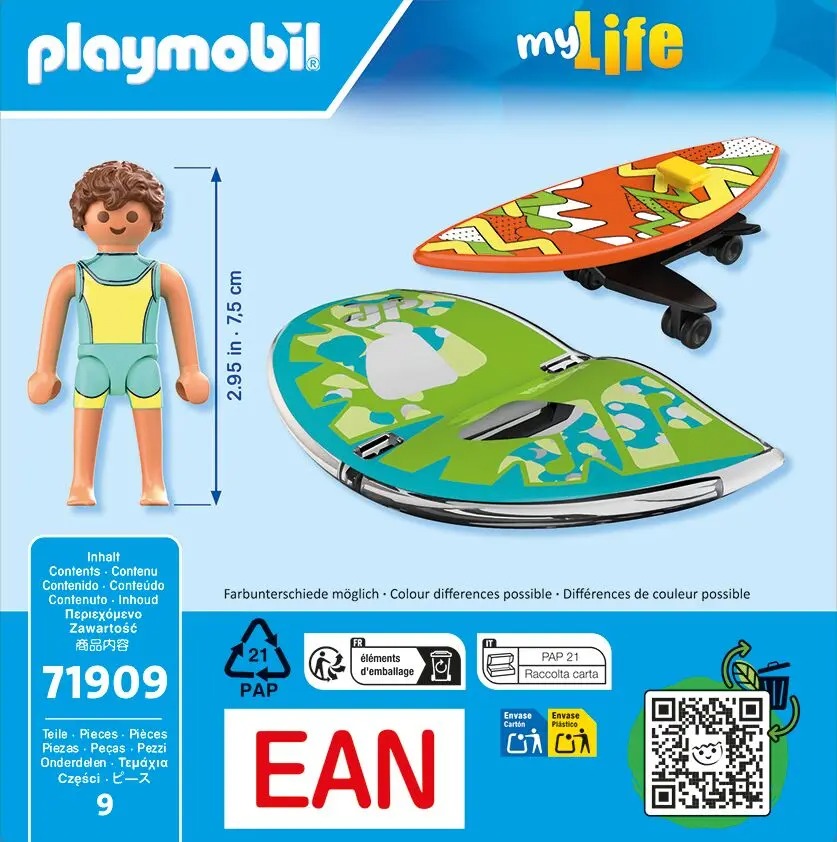 PLAYMOBIL 71909 My Life: Wingsurfer PLAYMOBIL 71909 My Life: Wingsurfer