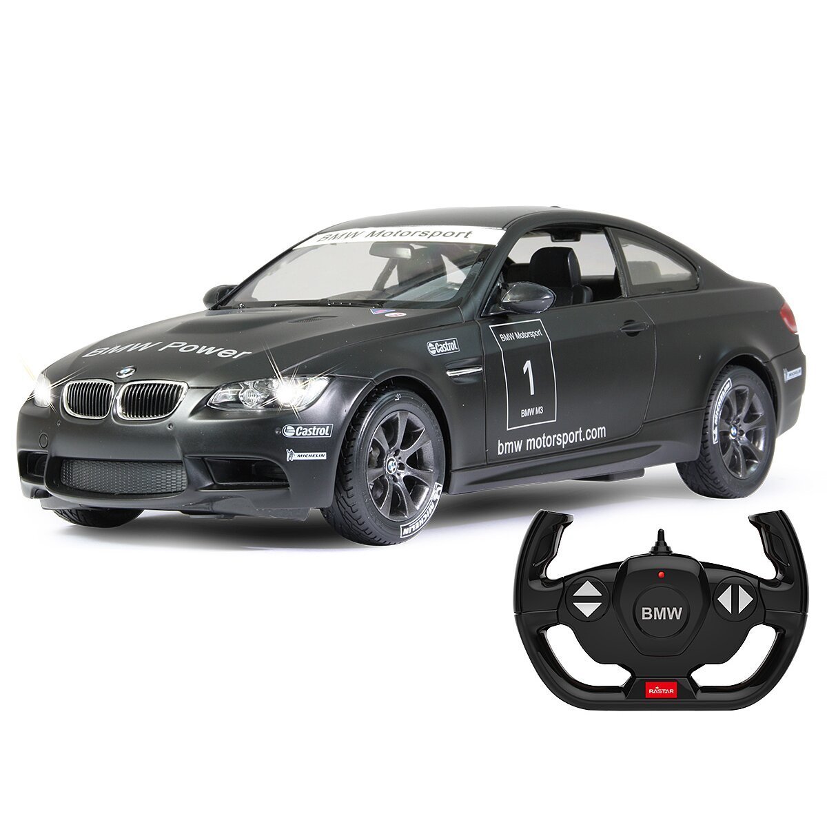 JAMARA BMW M3 Sport 1:14 schwarz 2,4GHz ab 6 Jahren JAMARA BMW M3 Sport 1:14 schwarz 2,4GHz ab 6 Jahren