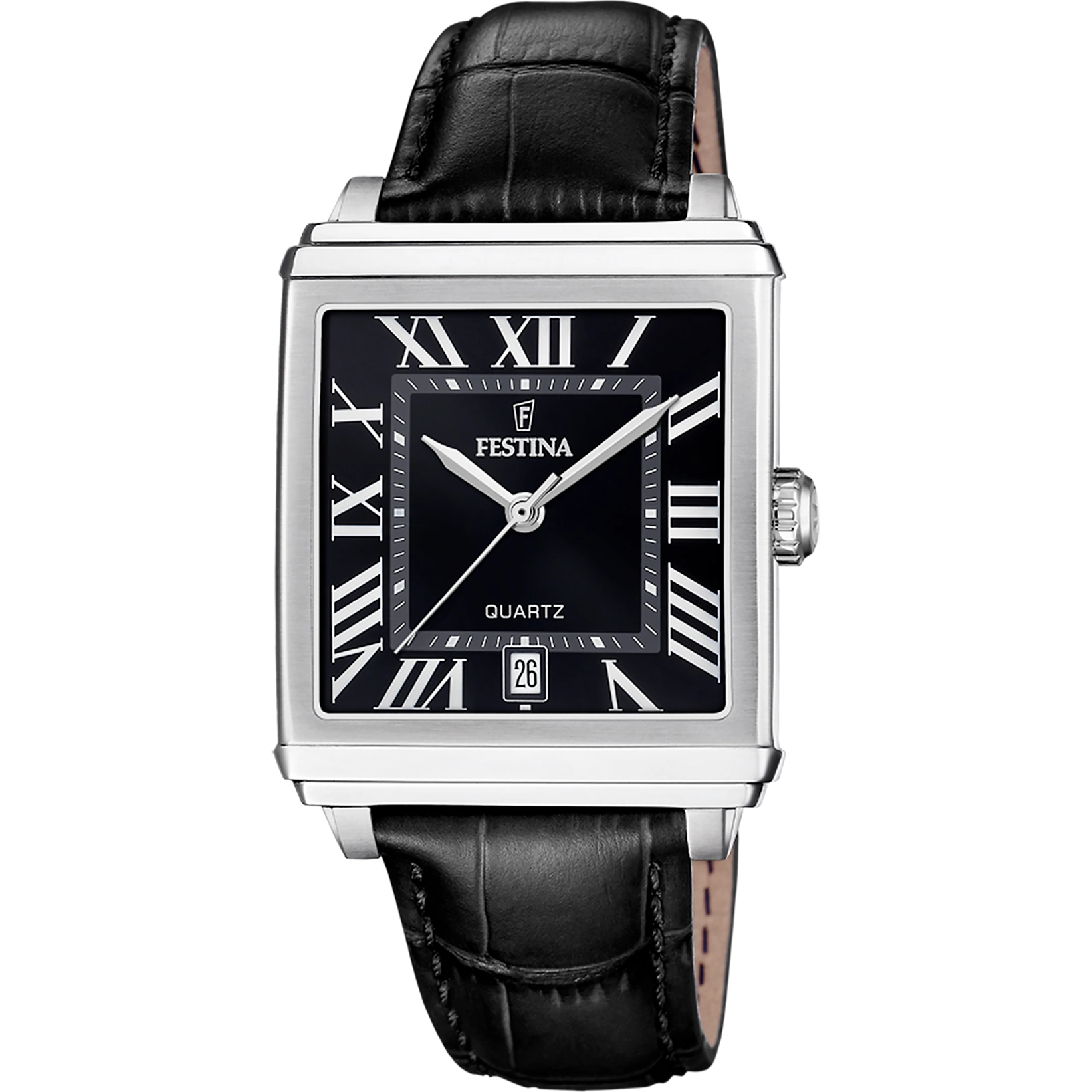 FESTINA On The Square F20681 3 – Elegante Armbanduhr mit rechteckigem Design