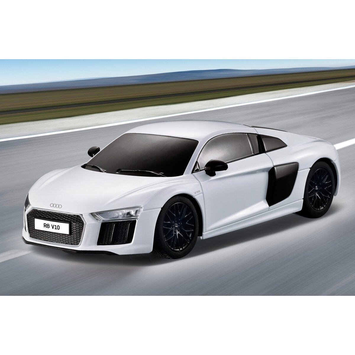 JAMARA Audi R8 2015 1:24 weiss 2,4GHz ab 6 Jahren