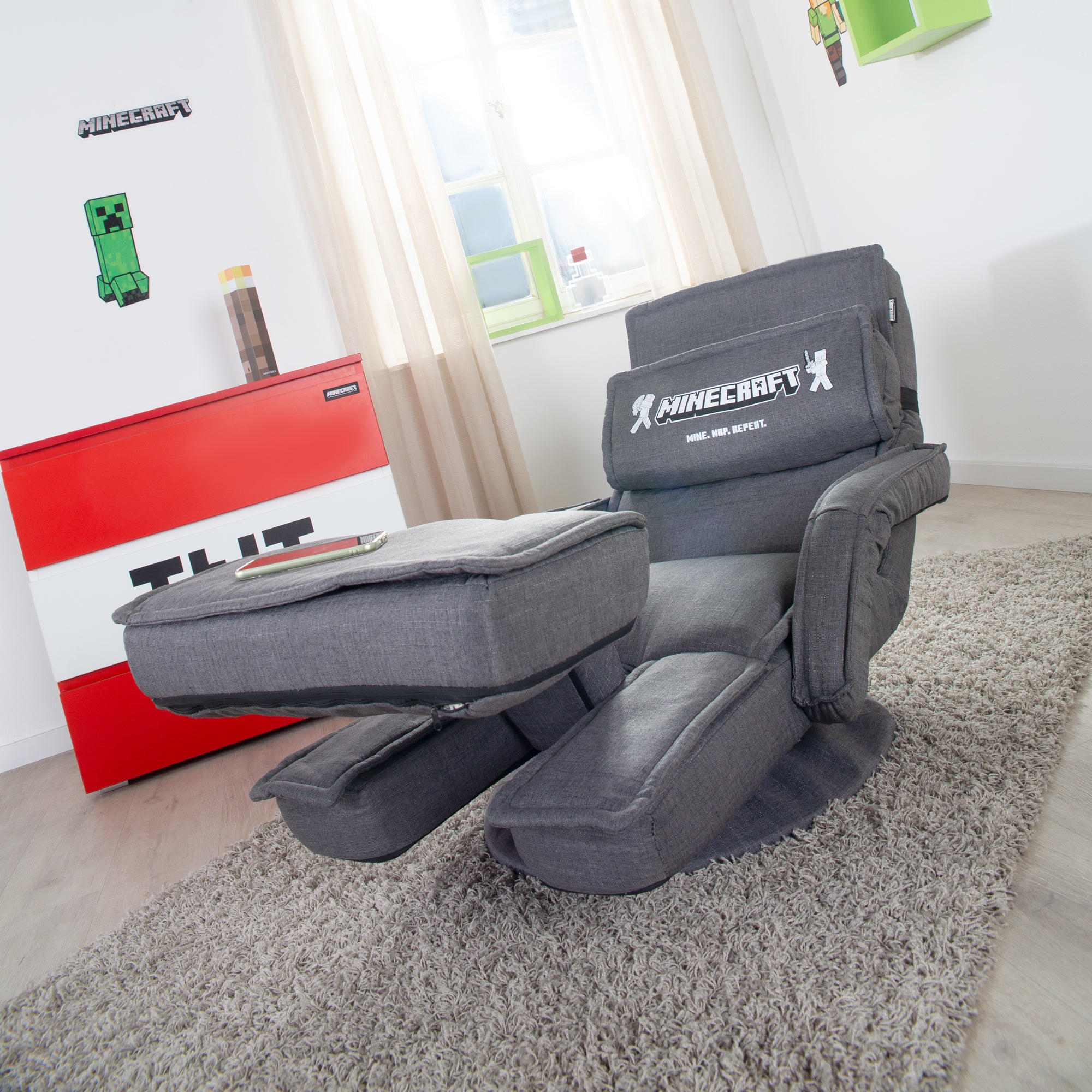 Roba 657131HG GAMING-SESSEL MIT STÜTZEN INKL HALTERUNG – Spielmöbel - Bild 5 Roba 657131HG GAMING-SESSEL MIT STÜTZEN INKL HALTERUNG – Spielmöbel - Produktbild 5
