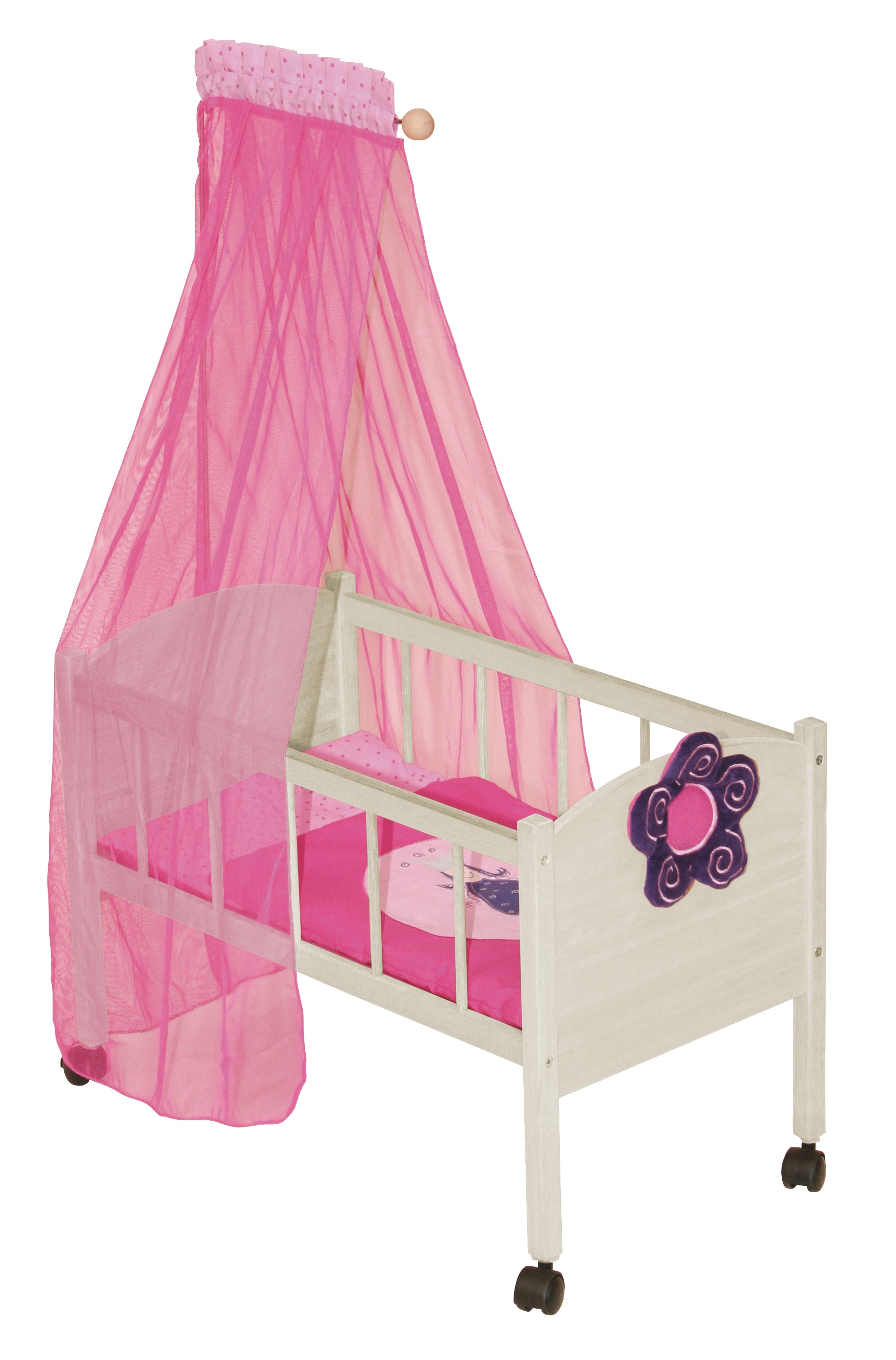 Roba 97233 Puppenstandbett Happy Fee natur lackiert – Puppenmöbel & Häuser - Bild 1 Roba 97233 Puppenstandbett Happy Fee natur lackiert – Puppenmöbel & Häuser - natur lackiert - Puppenmöbel & Häuser - Produktbild 1