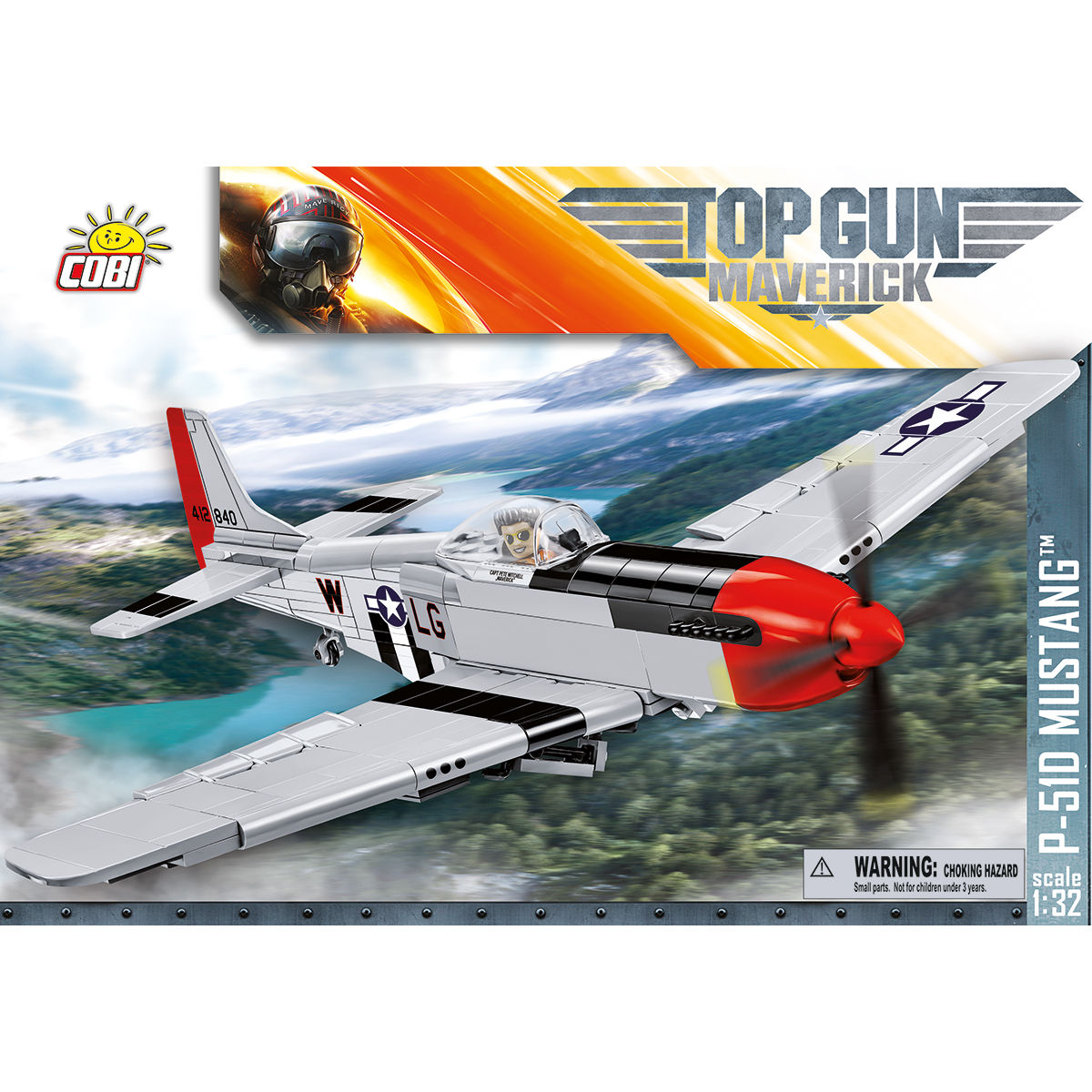 COBI 5846 - P-51D Mustang™ TOP Gunscale 1:32 - Bild 3 COBI 5846 - P-51D Mustang™ TOP Gunscale 1:32 - Bild 3