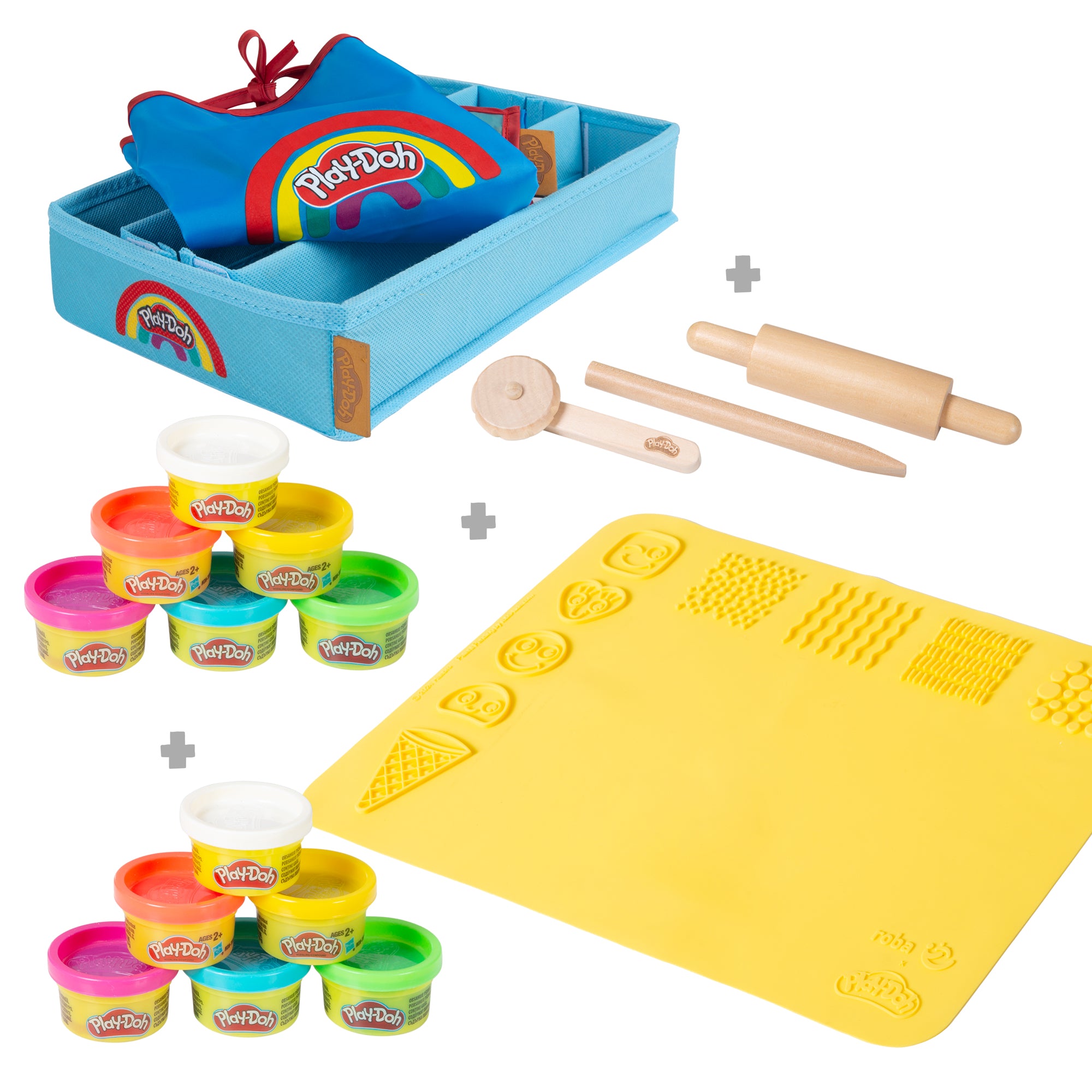 Roba 98157PD12 Spielset roba x Play-Doh bunt – Motorik & Lernen - Produktbild 3