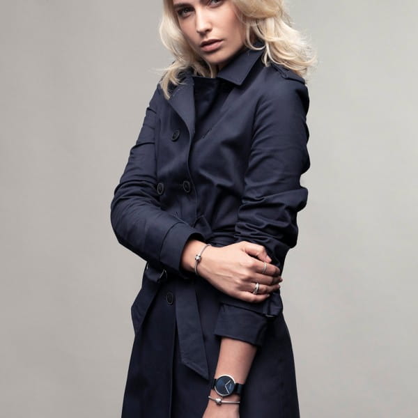 Bering 14539-307 Unisex Uhr, Milanaise, Blau/Silber