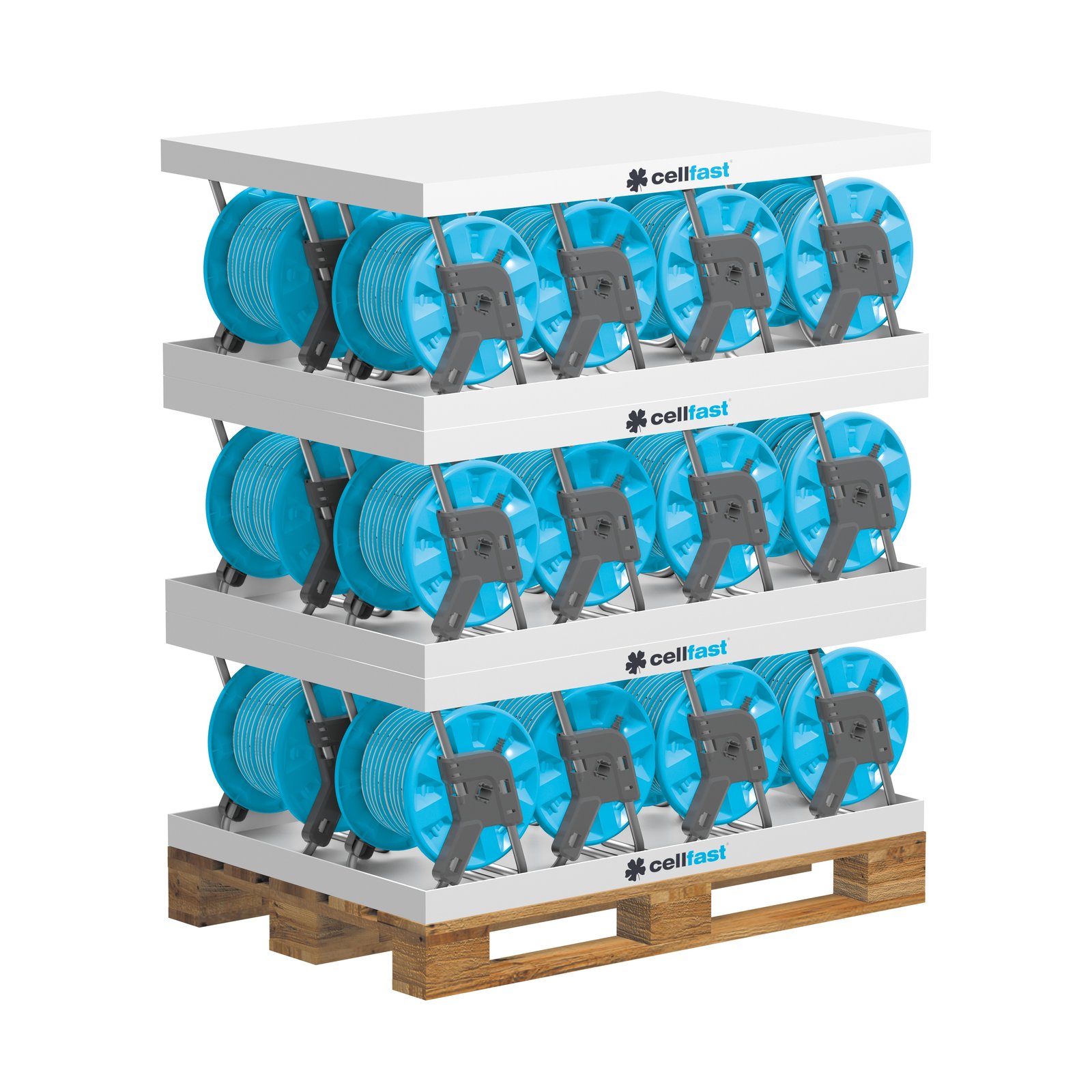Cellfast Satz ALUPLUS/IDEAL 1/2" 20 m (auf Palette)