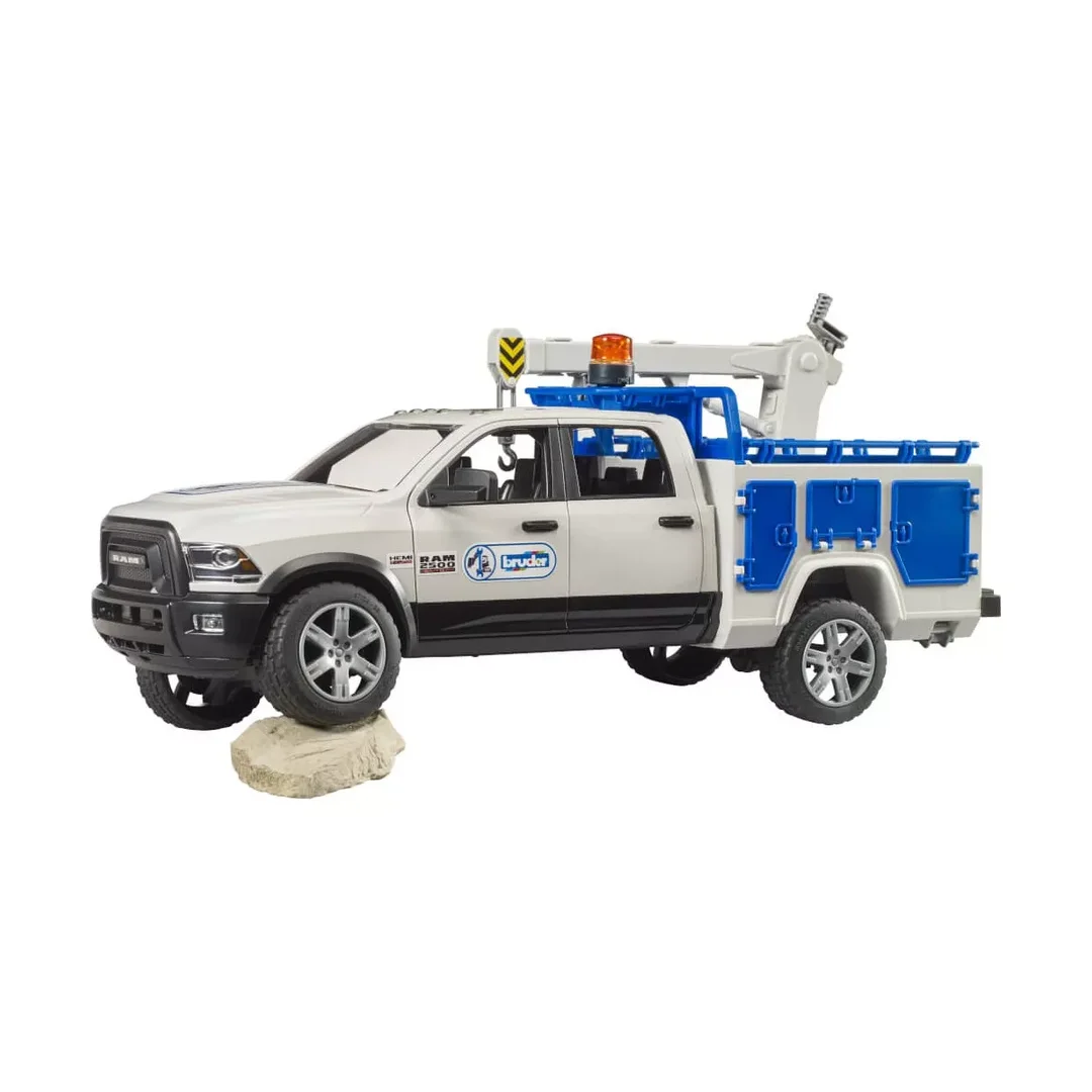 Bruder 02509 Ram 2500 Service Truck Mit Kran Und Rundumleuchte Bruder, 02509, Ram, 2500, Service, Truck, Mit, Kran, Und, Rundumleuchte