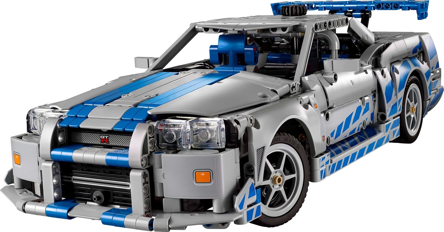 LEGO® Technic 42210 2 Fast 2 Furious Nissan Skyline GT-R Flitzer – Modell 42210 LEGO® Technic 42210 2 Fast 2 Furious Nissan Skyline GT-R Flitzer – Modell 42210 – Verpackung, Zubehör und Details sichtbar