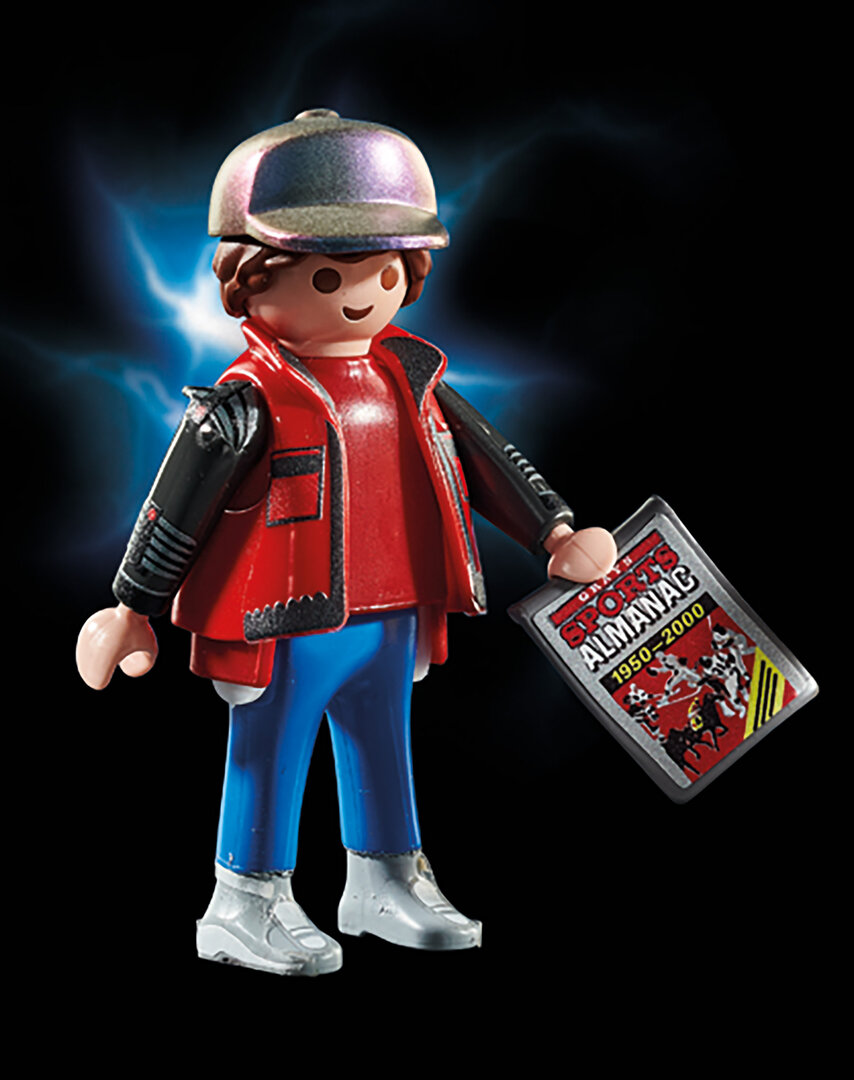 PLAYMOBIL 70634 Back to the Future Part II Verfolgung mit Hoverboard Figur, Person
