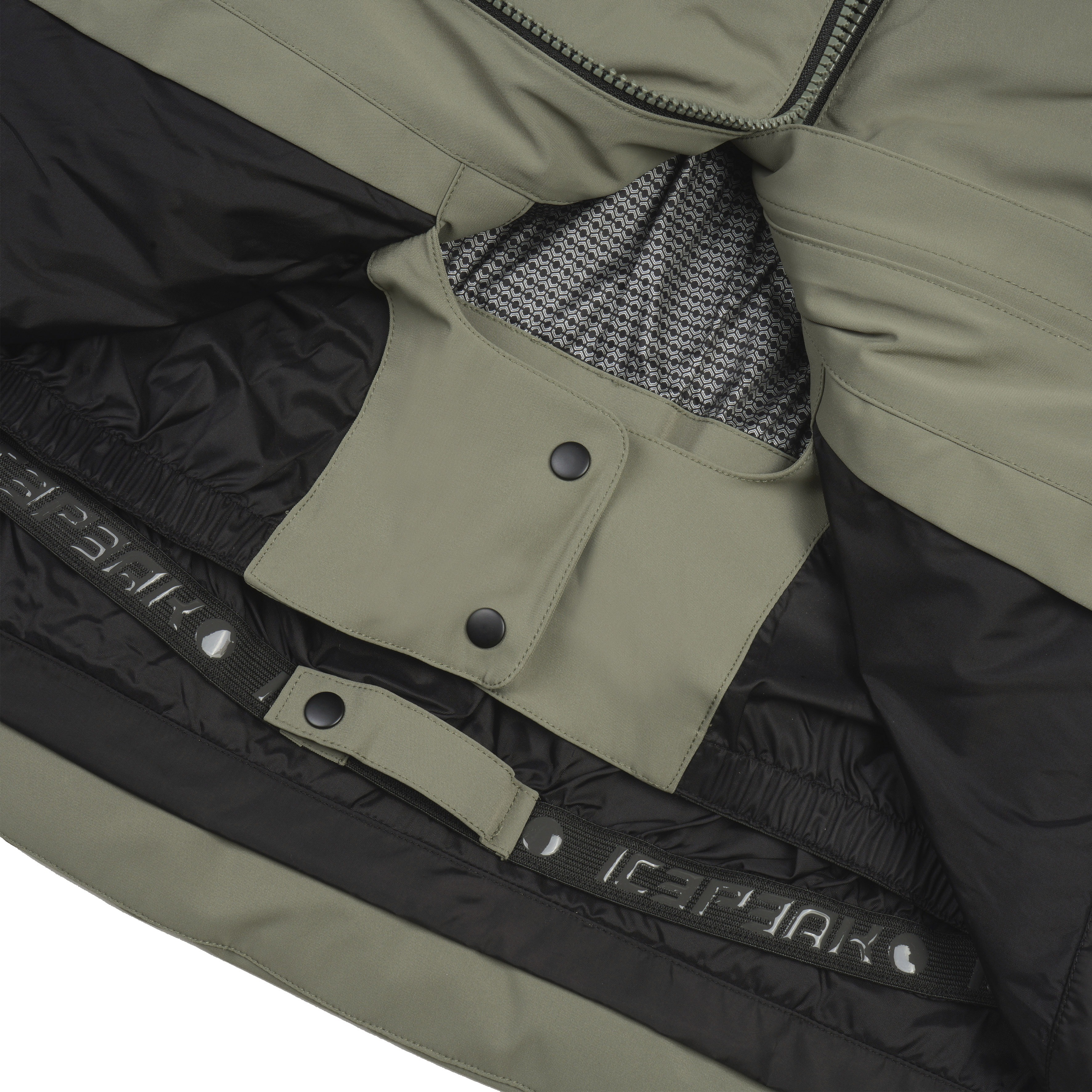 ICEPEAK 253200537ILG FITZGERALD Winterjacke Damen Gruen