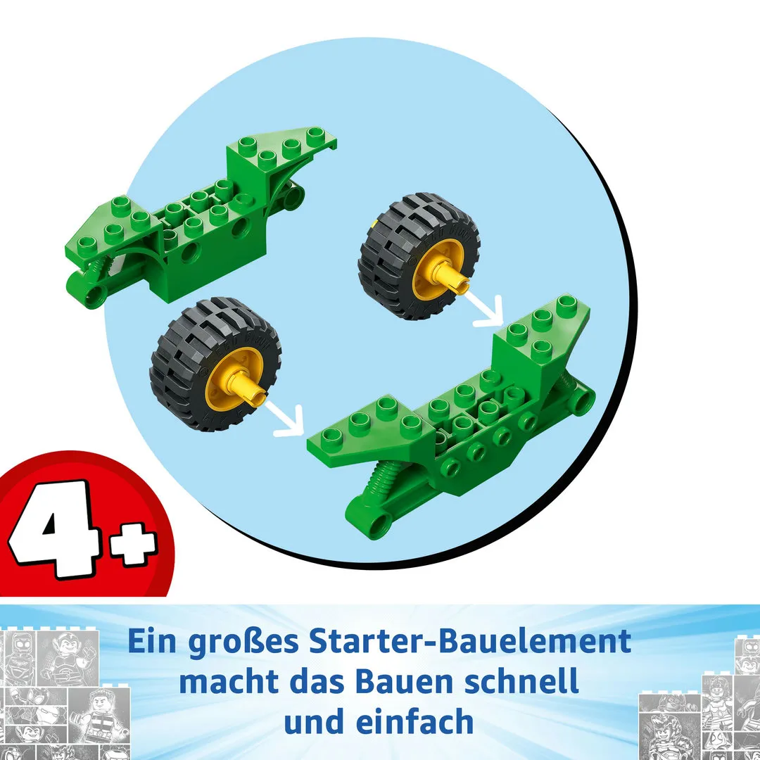LEGO® Spidey und seine Superfreunde 11198 Actionspaß mit Spin und Electro in ihren Dino-Flitzern LEGO® Spidey und seine Superfreunde 11198 Actionspaß mit Spin und Electro in ihren Dino-Flitzern