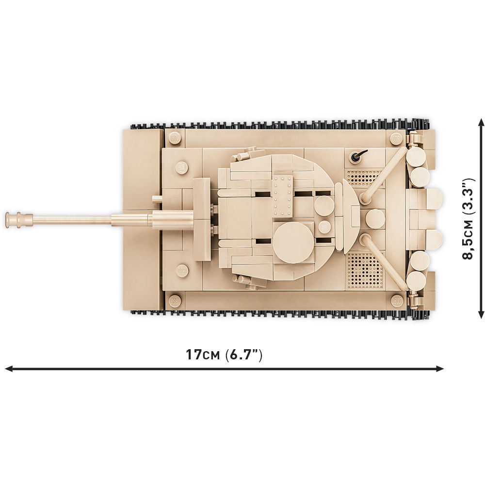 COBI 2710 - PZKPFW VI TIGER ''131'' SCALE 1:48 - Bild 4 COBI 2710 - PZKPFW VI TIGER ''131'' SCALE 1:48 - Bild 4