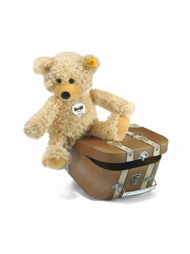Steiff_12938_Charly_Schlenker_Teddybär_im_Koffer_30_cm