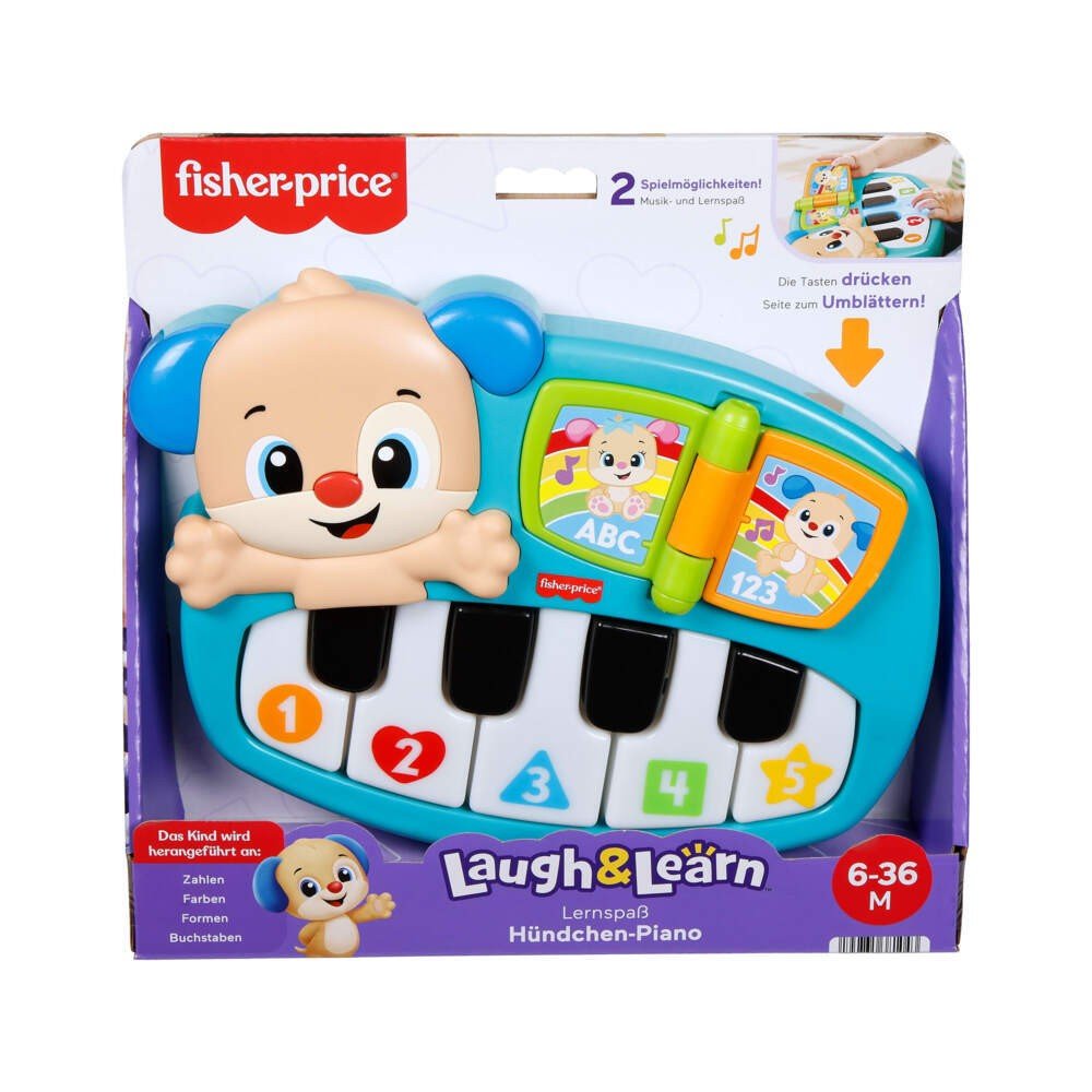 Fisher-Price Lernspaß Hündchen-Piano (D)