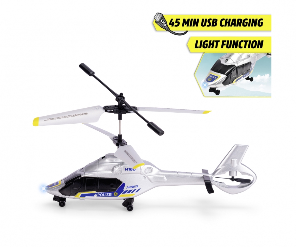 Dickie Toys RC Police Helicopter. RTR Flugzeug, Hubschrauber, Transport, Fahrzeug