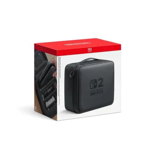 Nintendo Switch 2-All-in-One-Tasche fuer Konsole und Zubehoer