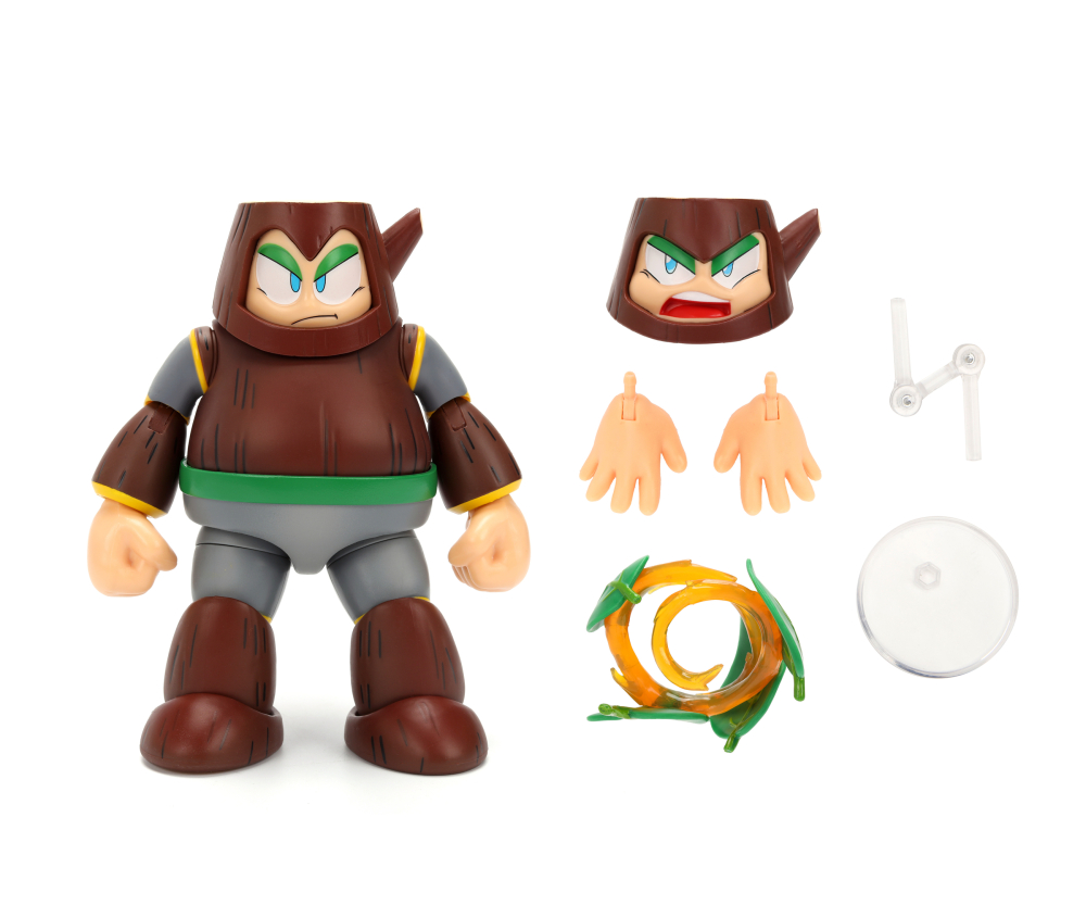 Jada Mega Man Wood Man 4.5" Figure Jada Mega Man Wood Man 4.5" Figure
