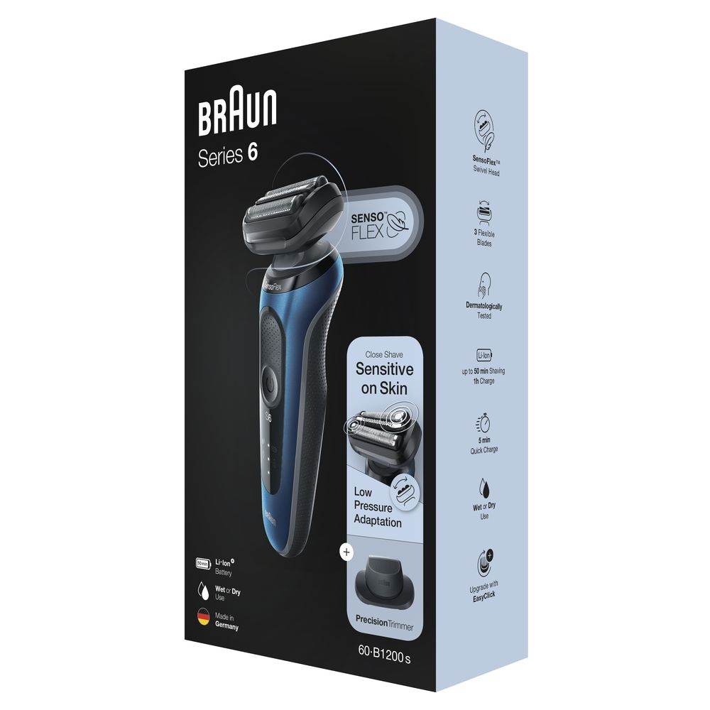 Braun, Elektrorasierer, Series, 6, 60-B1200s, für, Männer