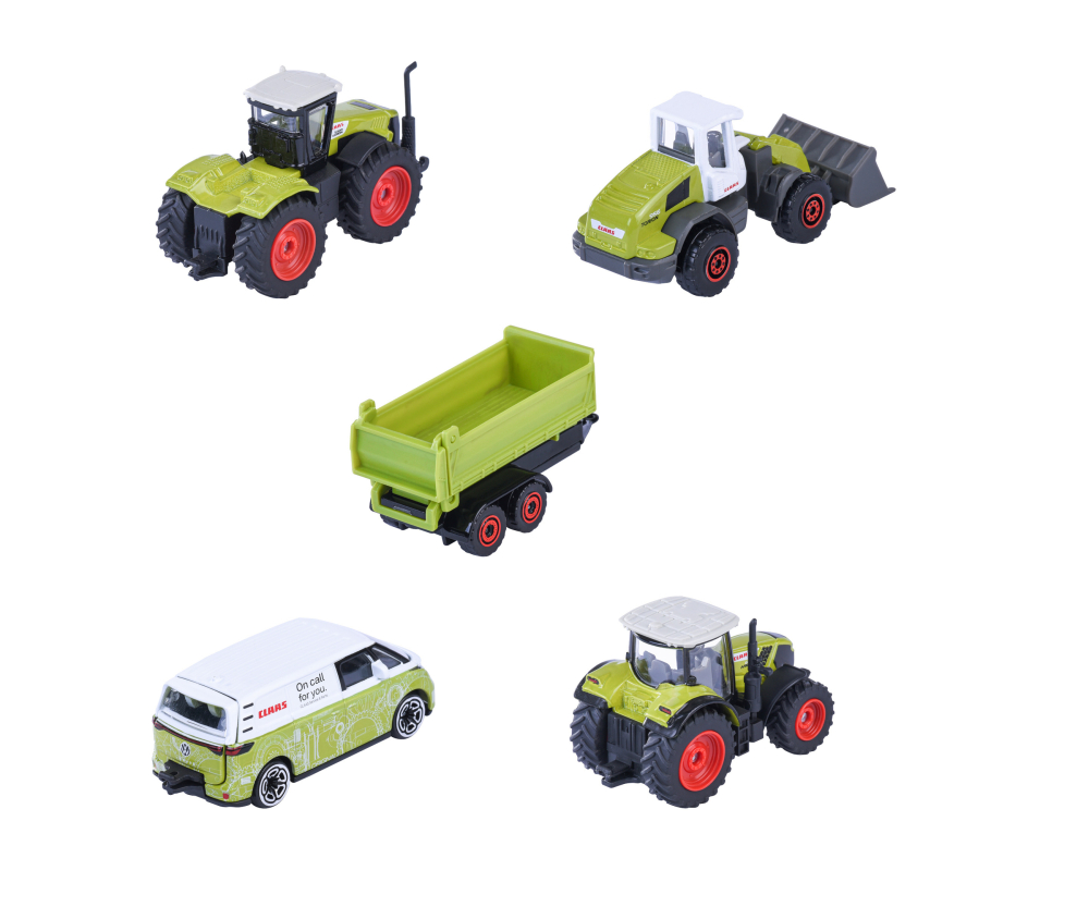 Majorette Claas Farm 5 Pieces Giftpack Majorette Claas Farm 5 Pieces Giftpack