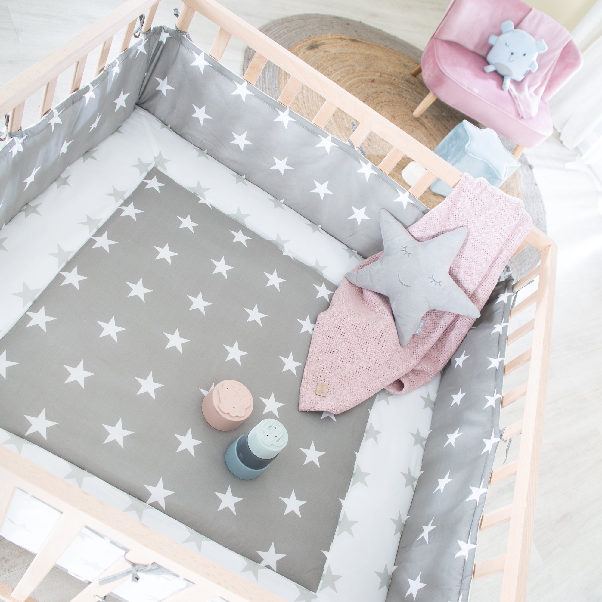 Roba 0246NAV190 Laufgitter 100x100 Little Stars Bio Buche natur - Bild 13 Roba 0246NAV190 Laufgitter 100x100 Little Stars Bio Buche natur - Produktbild 13