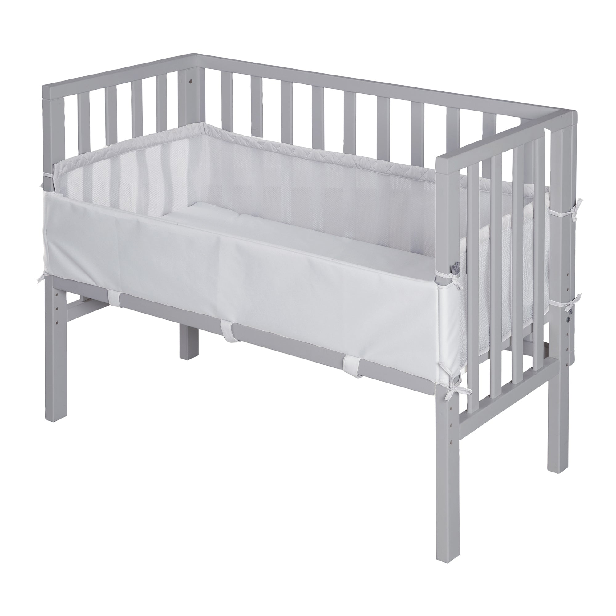 Roba 8970TP8V230 Beistellbett 2in1 roba Style grau taupe – Stubenbetten - taupe - Stubenbetten - Produktbild 1