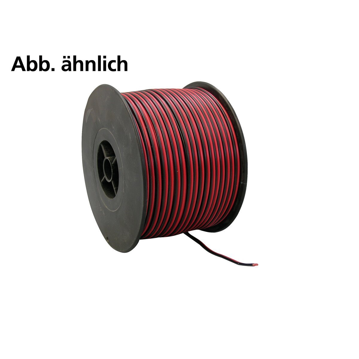 JAMARA Kabel Futaba 2 x 0,25 mm² 100m flach rot/schwarz JAMARA Kabel Futaba 2 x 0,25 mm² 100m flach rot/schwarz