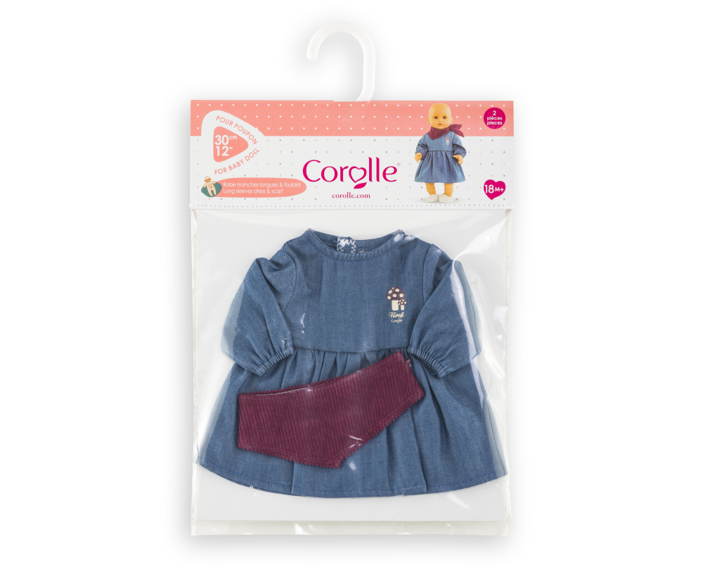 Corolle Corolle MPP 30cm Jeanskleid, KE Corolle Corolle MPP 30cm Jeanskleid, KE
