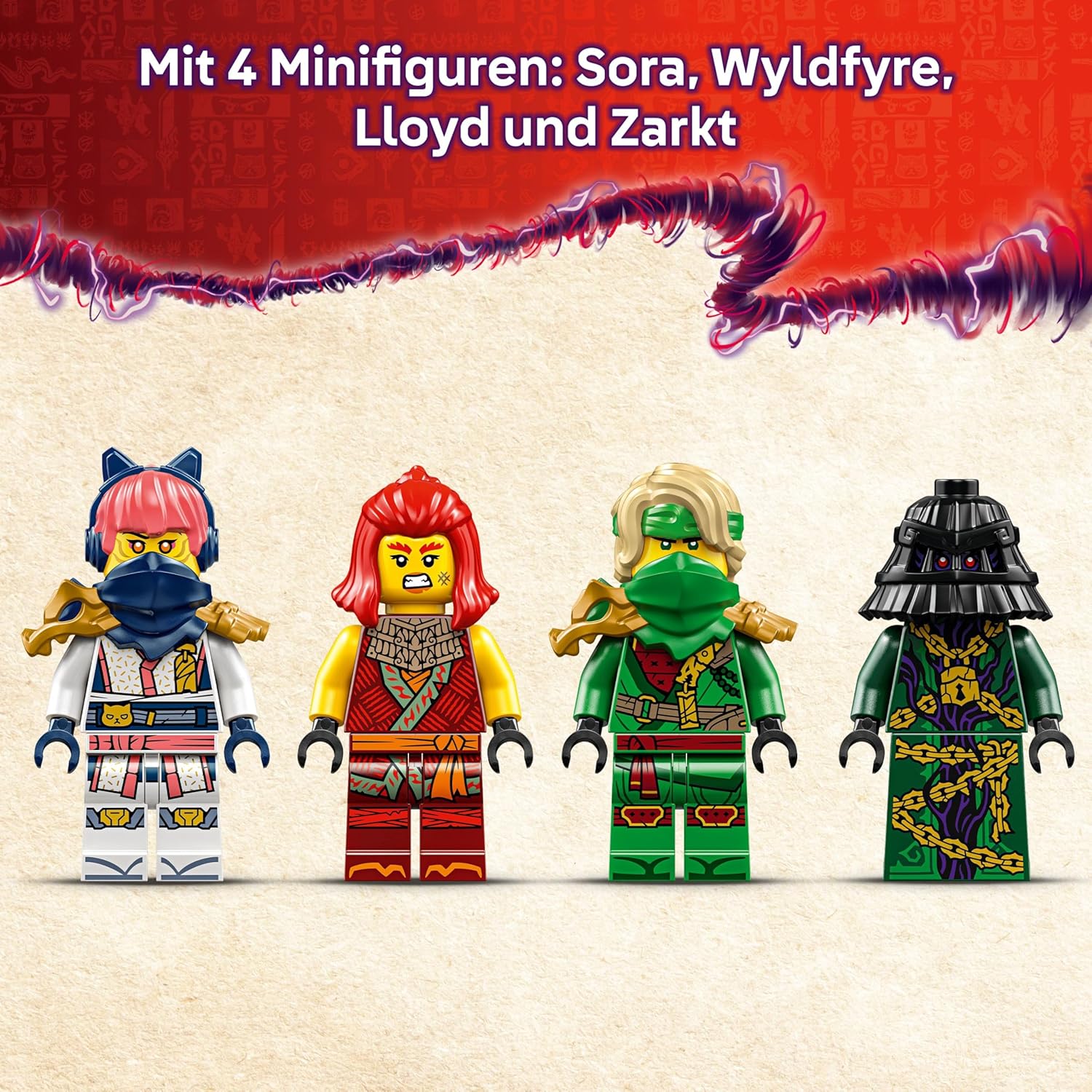 LEGO® NINJAGO® Rontu der Meisterdrache 71842 Werbung, Person, Spielzeug, Plakat