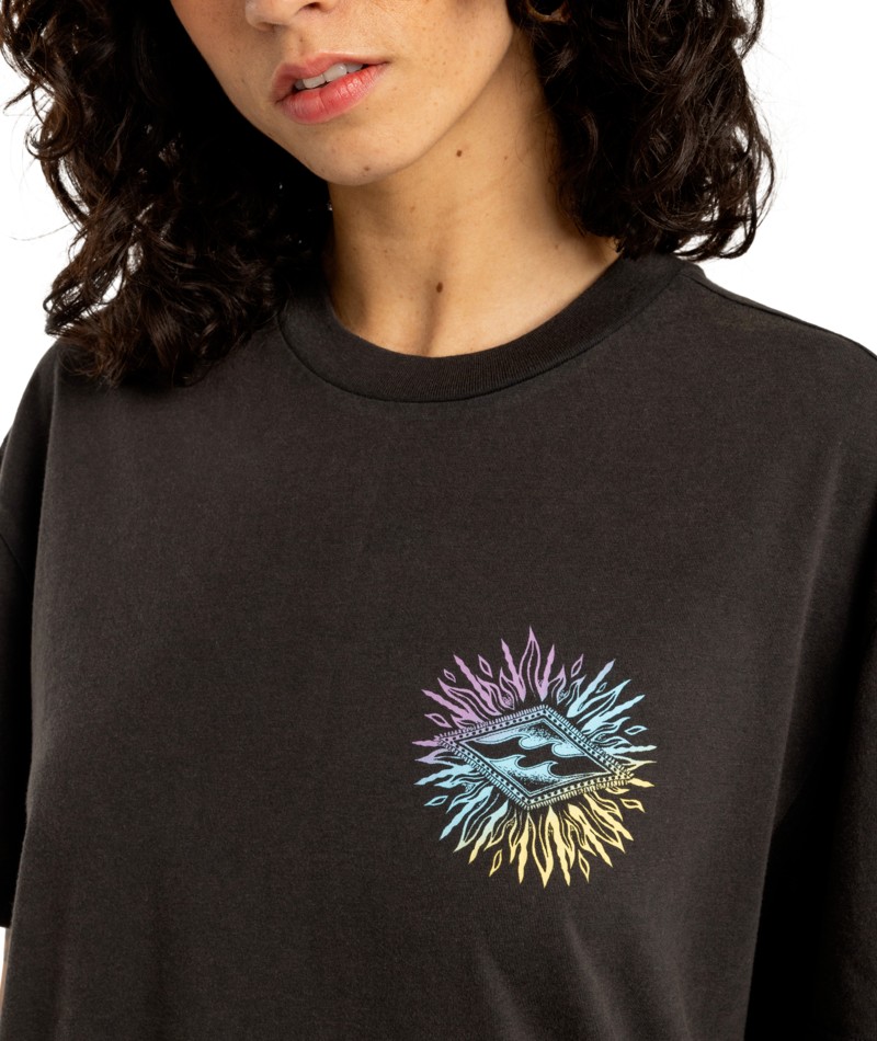 Billabong Best Session - T-Shirt für Damen T-shirt, Langarm, Ärmel, Person, Gesicht