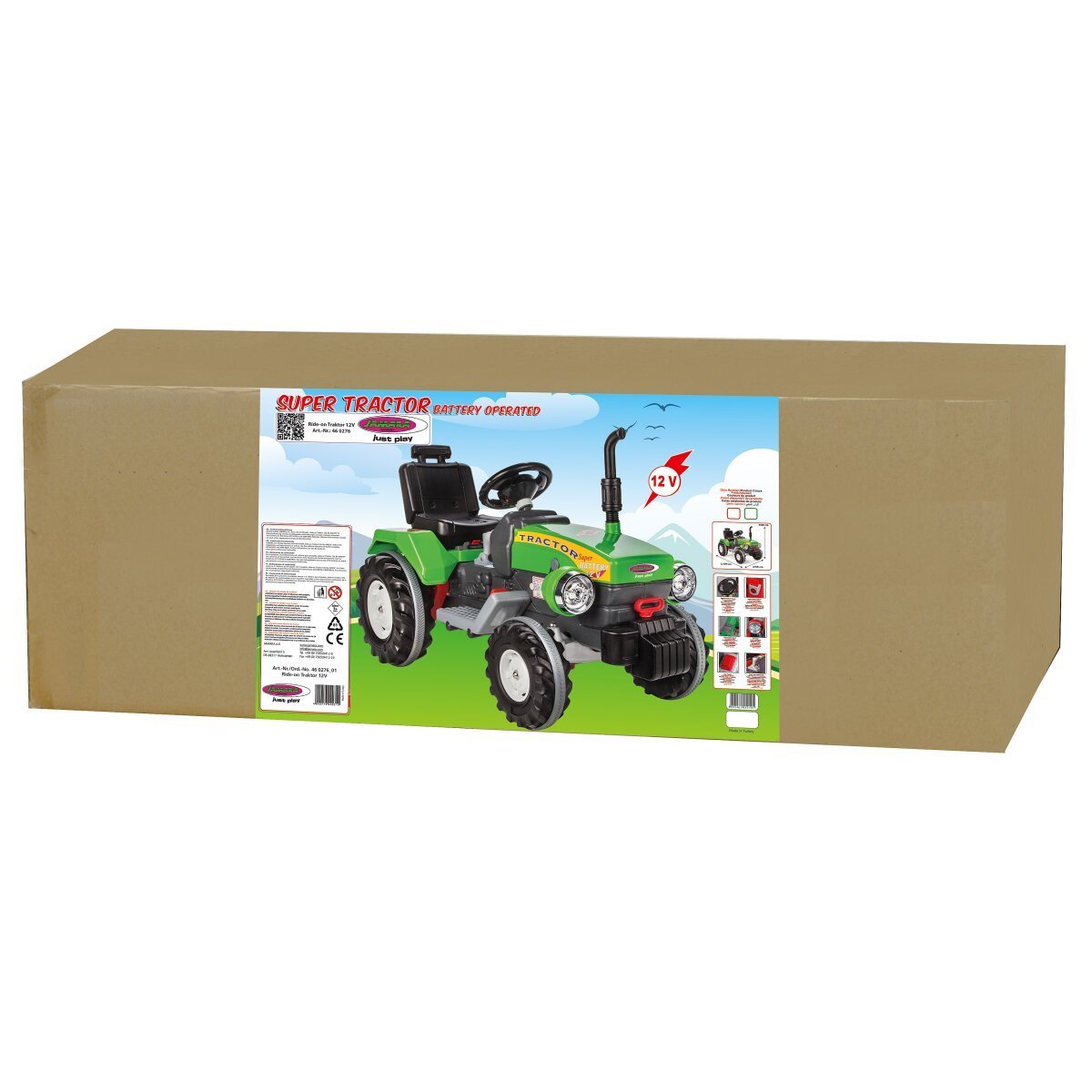 JAMARA Ride-on Traktor Power Drag grün 12V ab 3 Jahren JAMARA Ride-on Traktor Power Drag grün 12V ab 3 Jahren