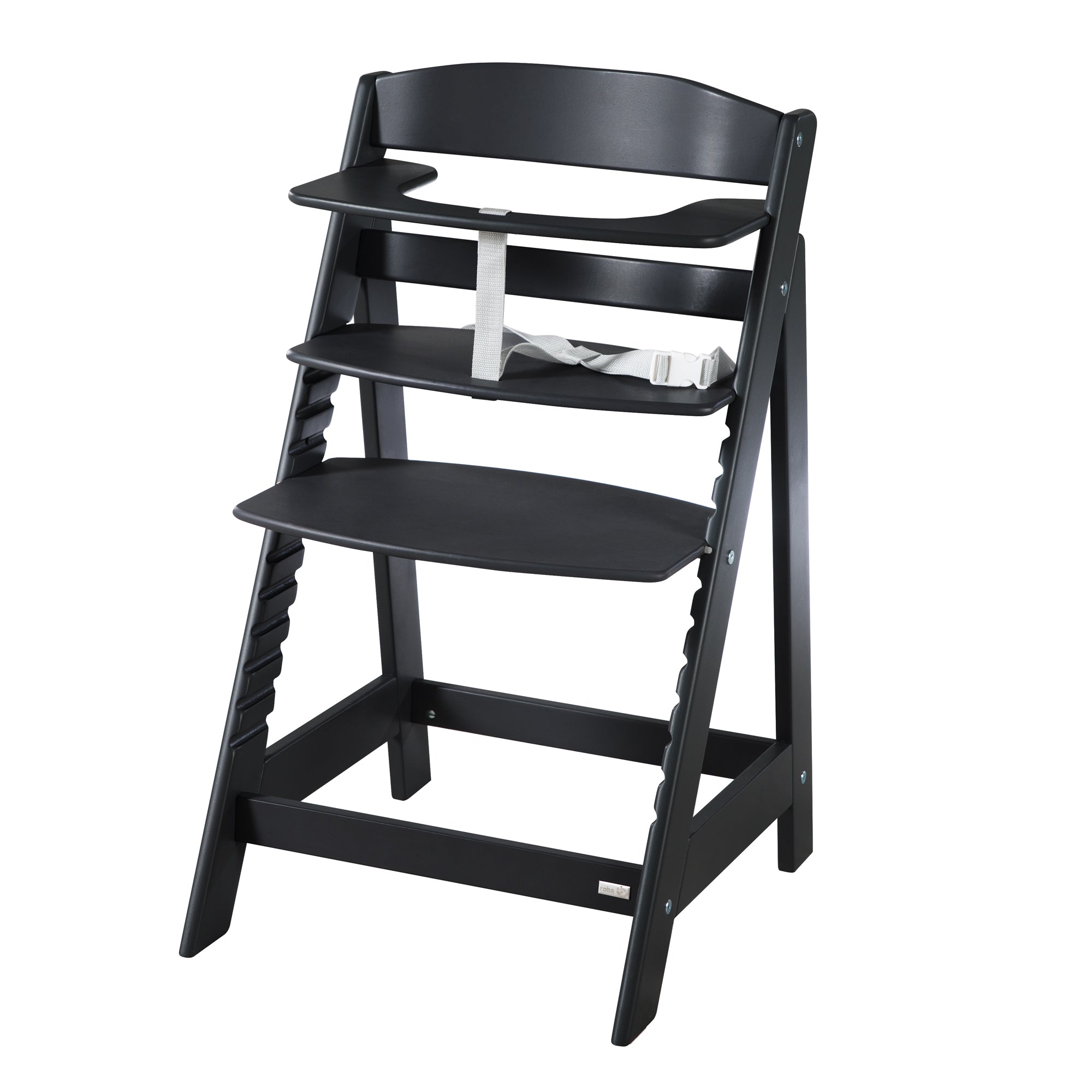 Roba 7562SN Treppenhochstuhl schwarz - Bild 1 Roba 7562SN Treppenhochstuhl schwarz - schwarz - Hochstuhl - Produktbild 1